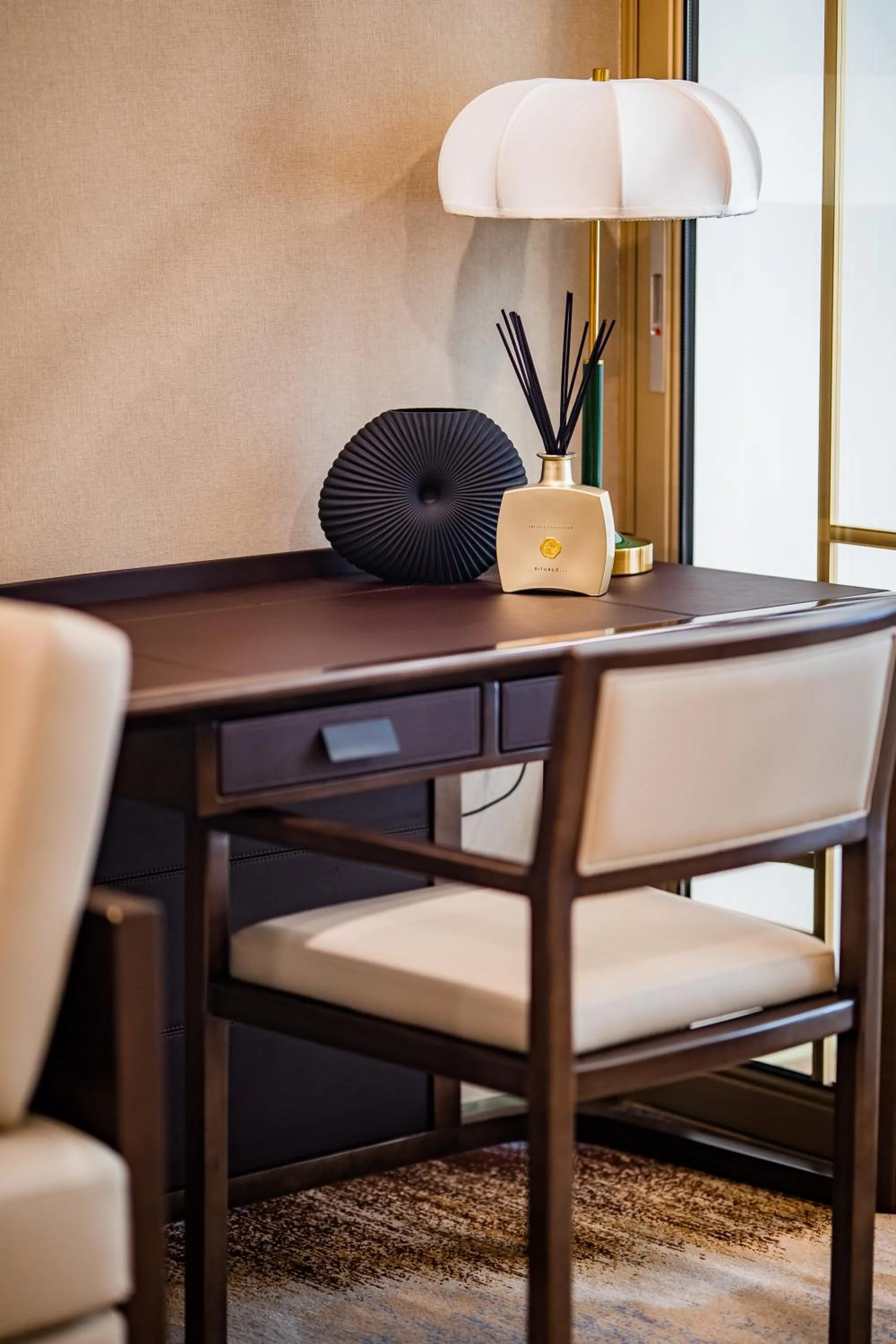 Seating area in LDS Hotel Belgrade