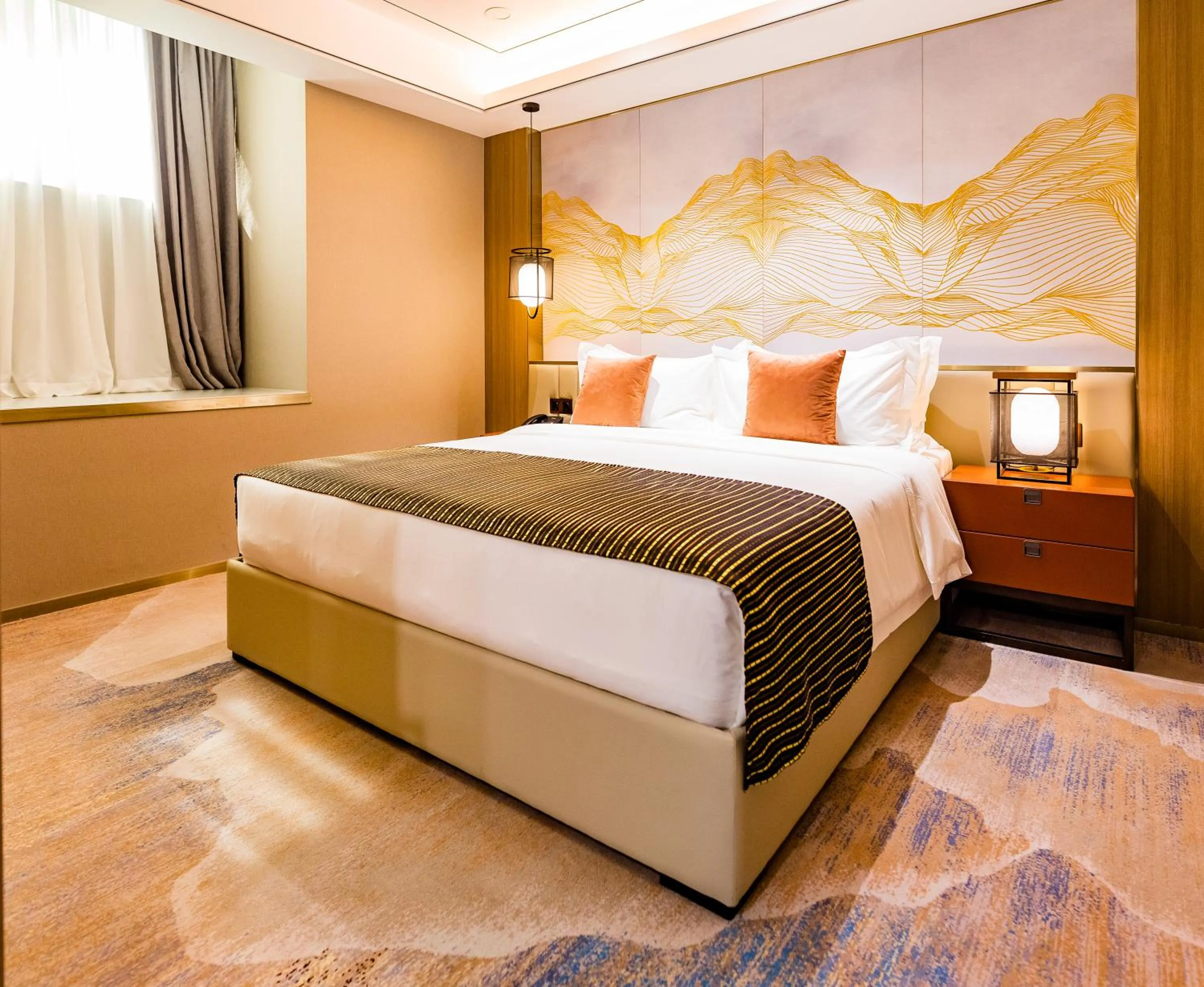 Bedroom, Bed in LDS Hotel Belgrade