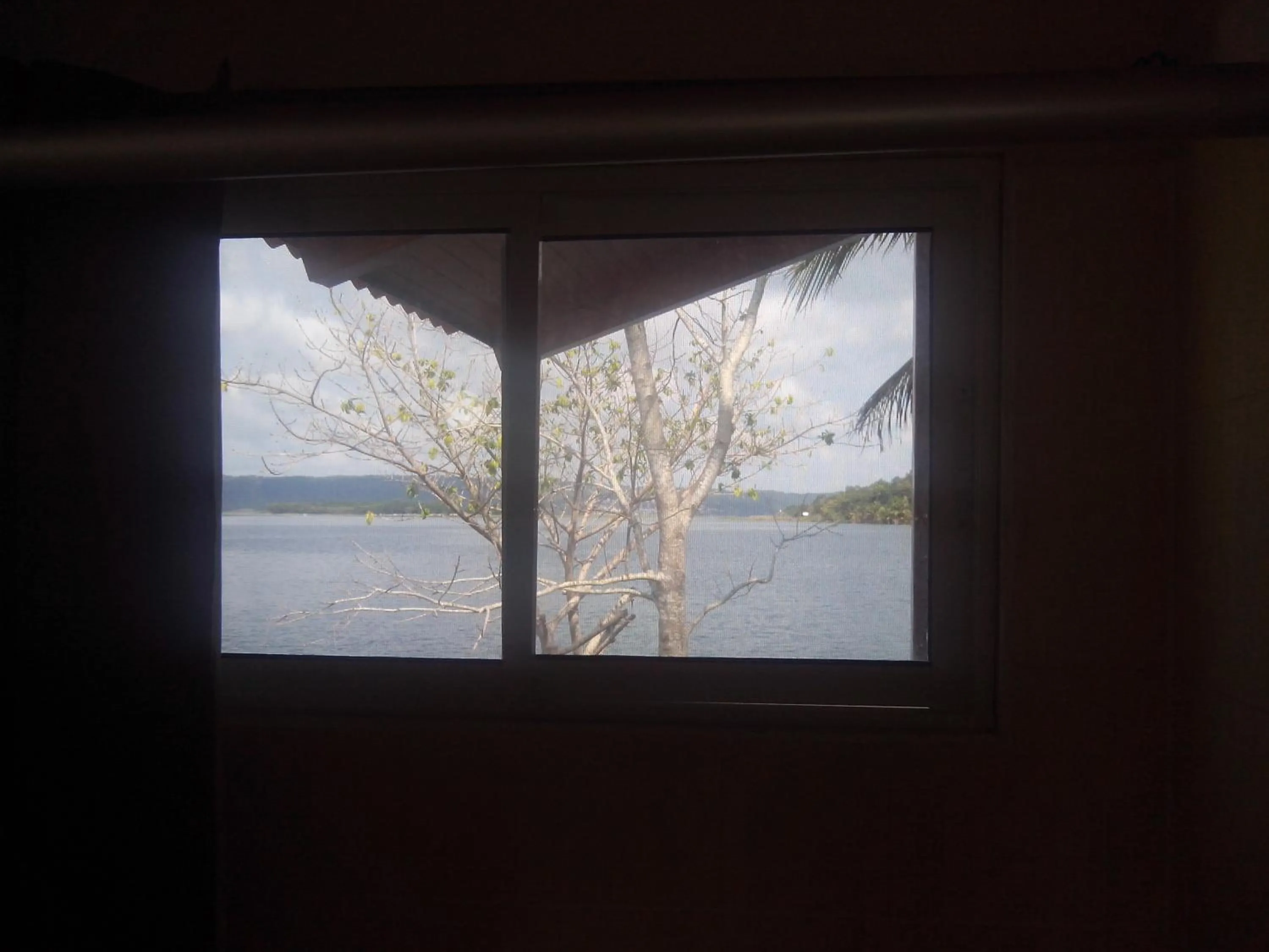 Lake view in Hotel Santa Barbara Tikal