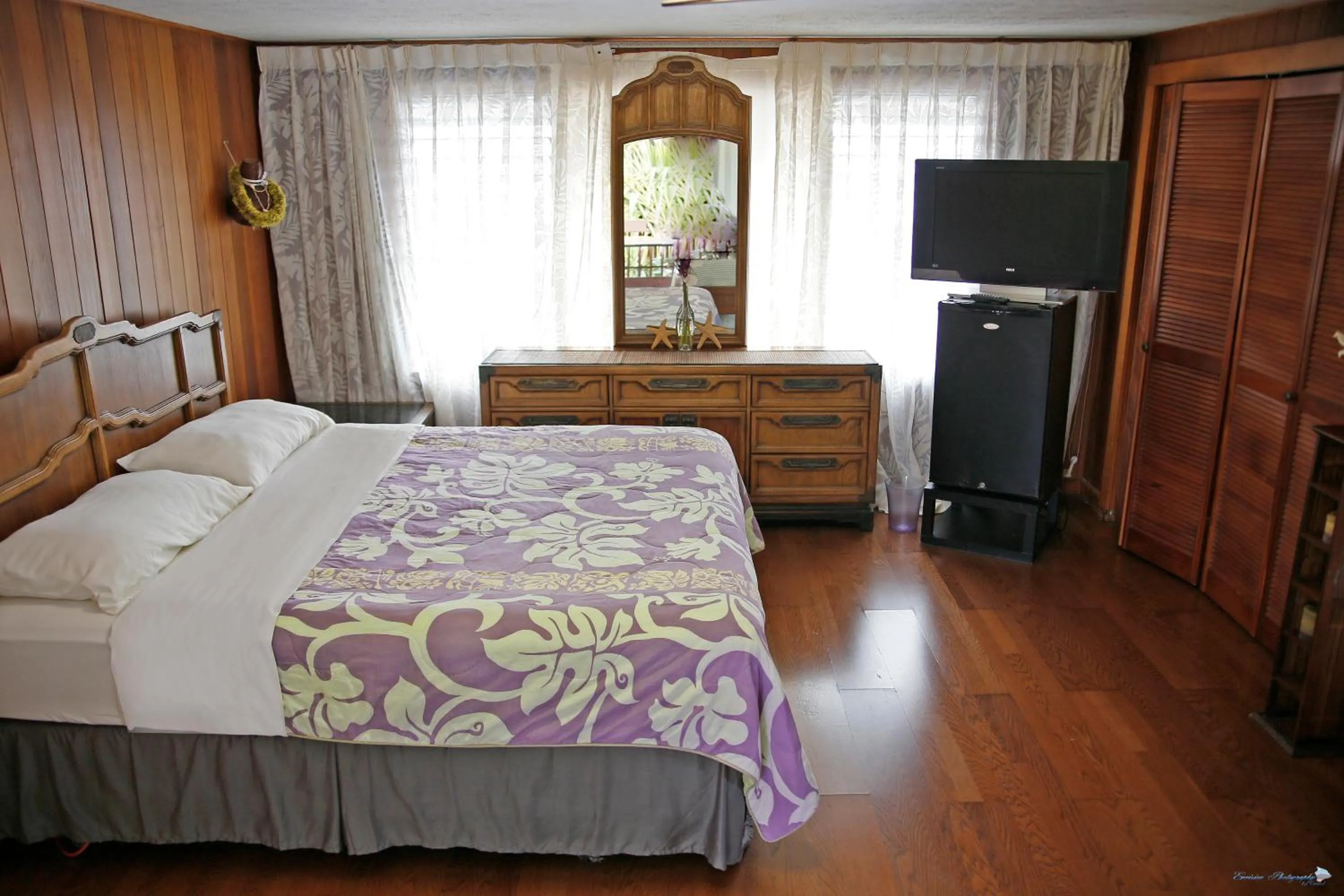 Bed in Shaka Shak Guest House