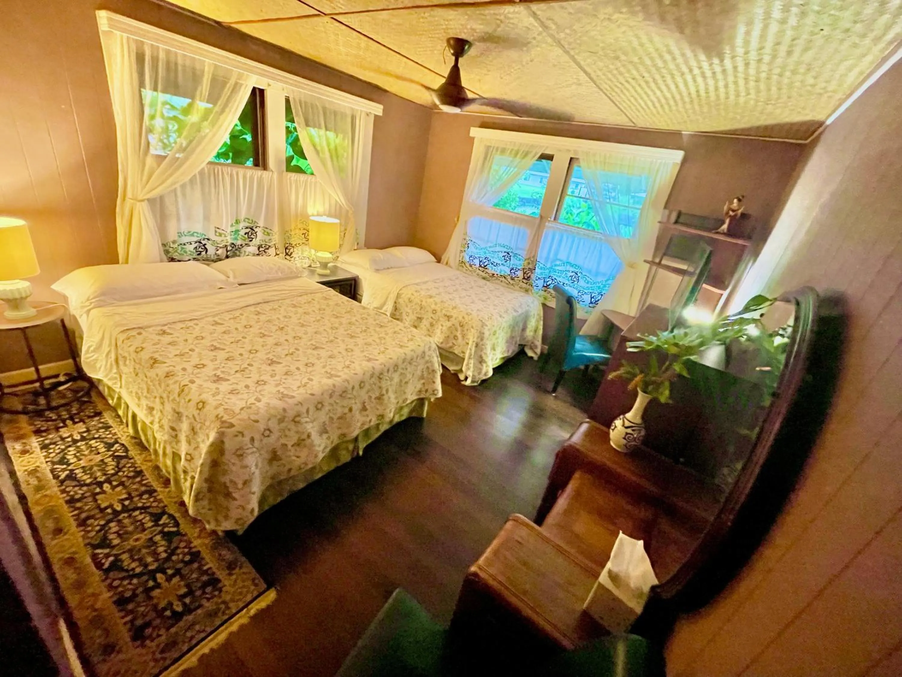 Bed in Shaka Shak Guest House