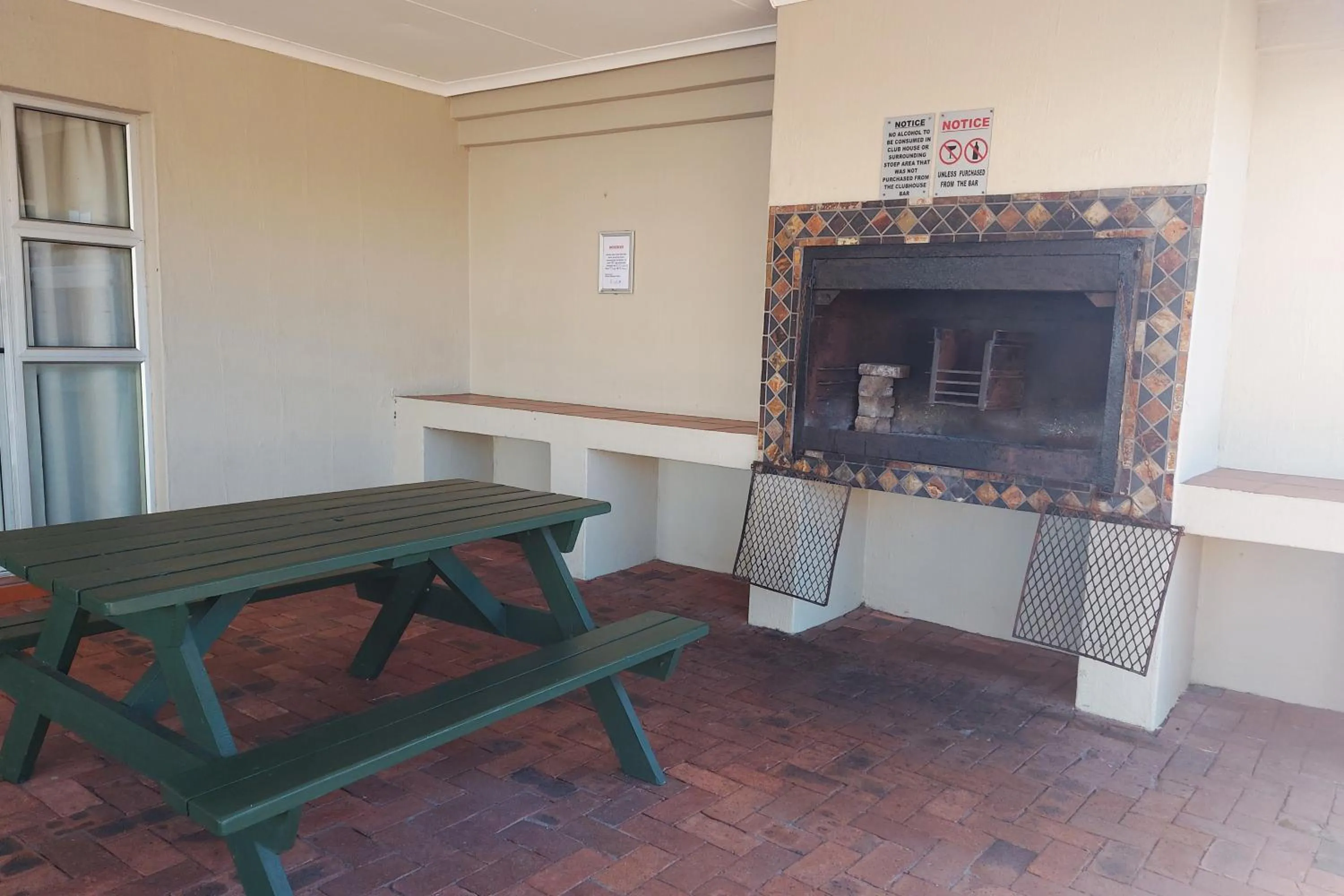 Patio in First Group Hermanus Beach Club