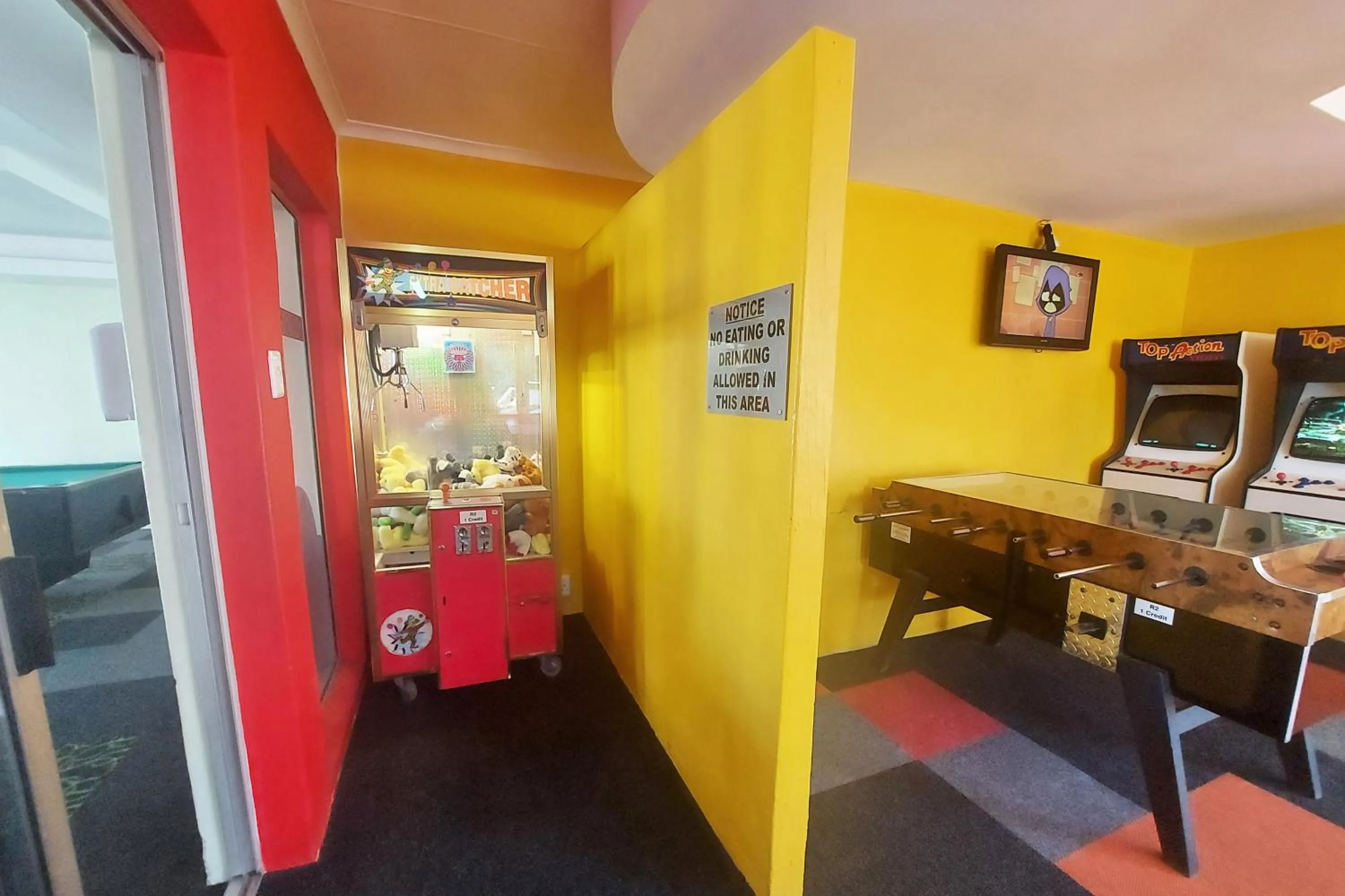 Game Room in First Group Hermanus Beach Club