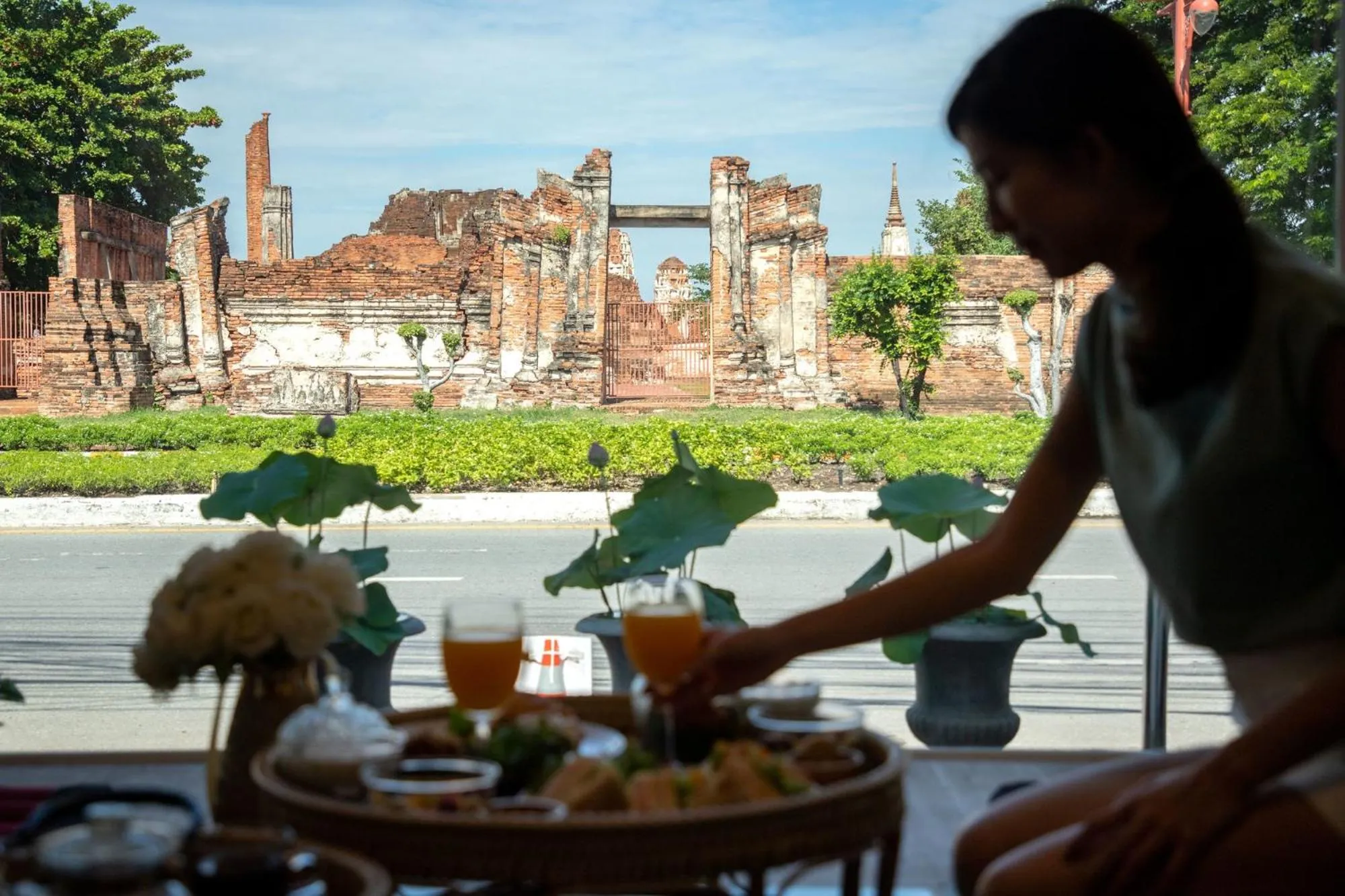 City view in One Dhatu Ayutthaya Premium Homestay