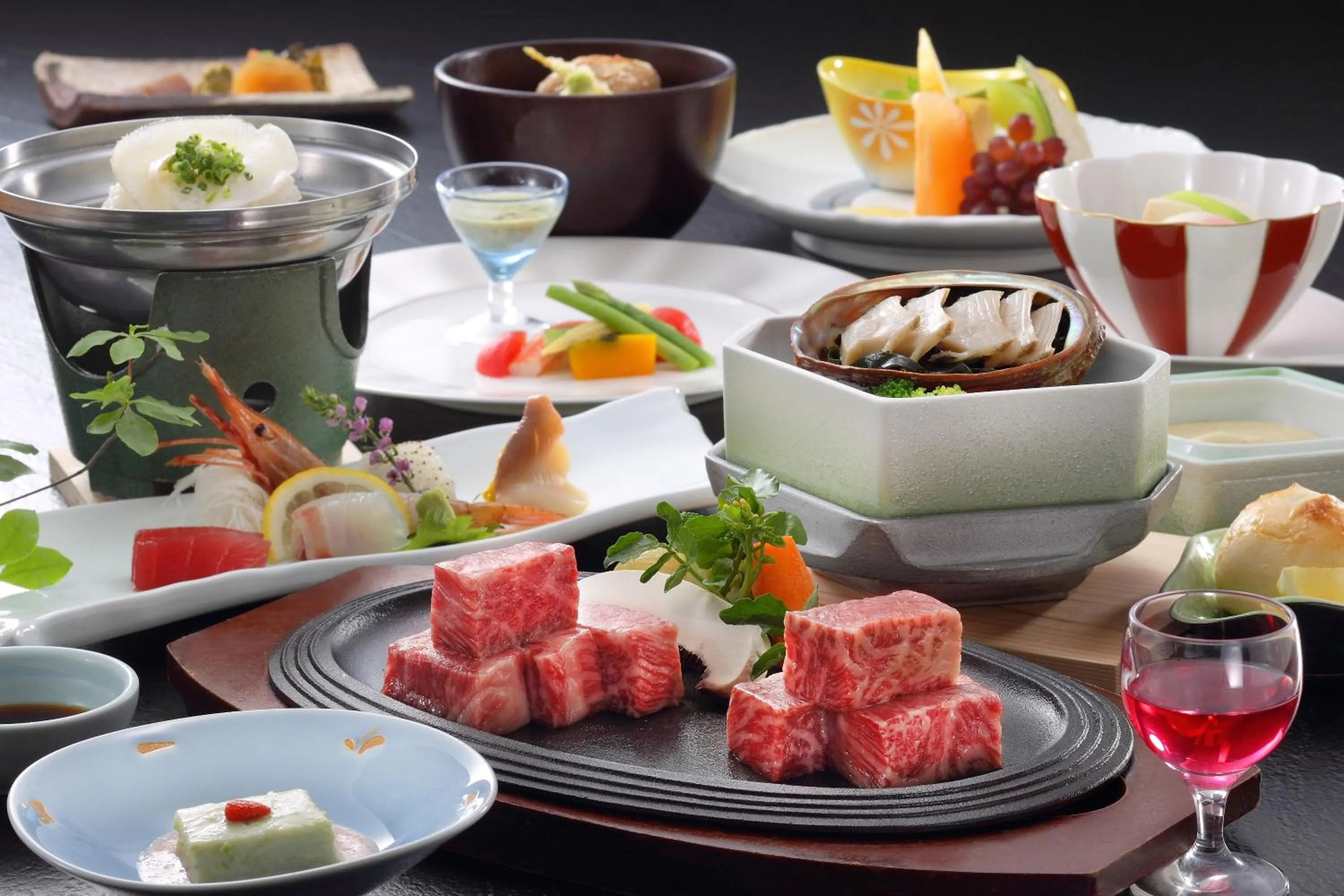 Food in Takinoyu Hotel