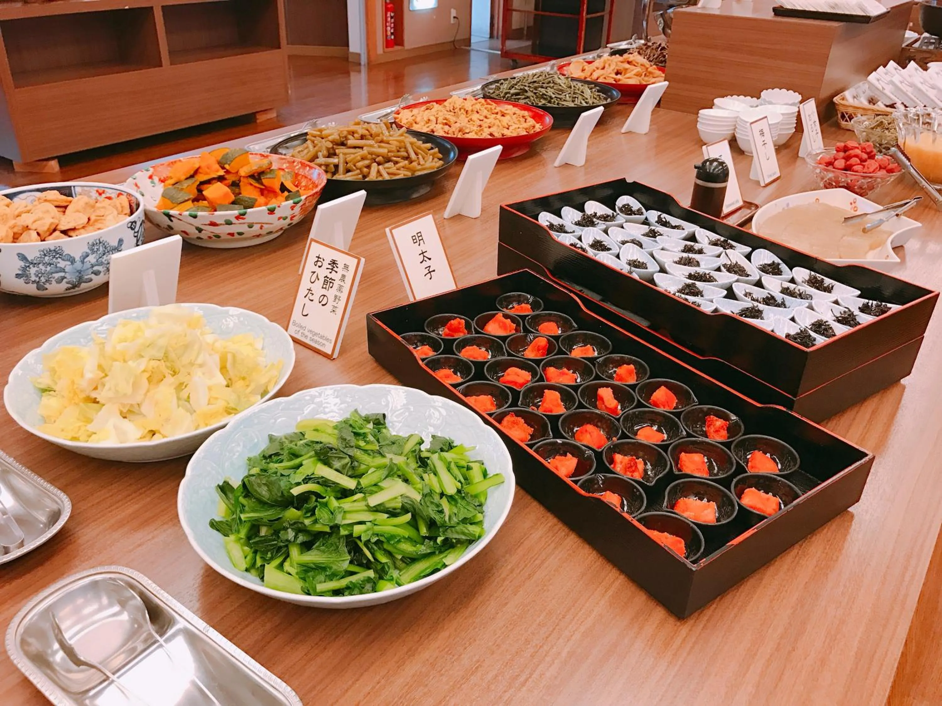 Breakfast in Takinoyu Hotel