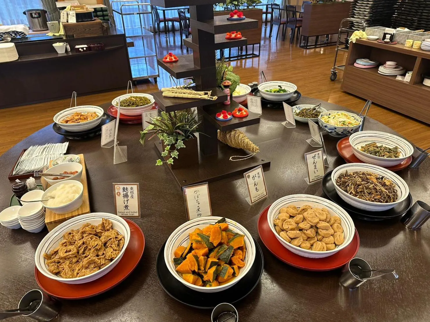 Breakfast in Takinoyu Hotel