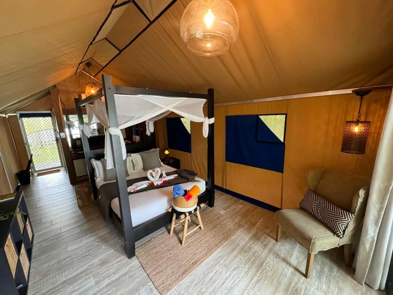 Photo of the whole room in Turtle Bay Lodge