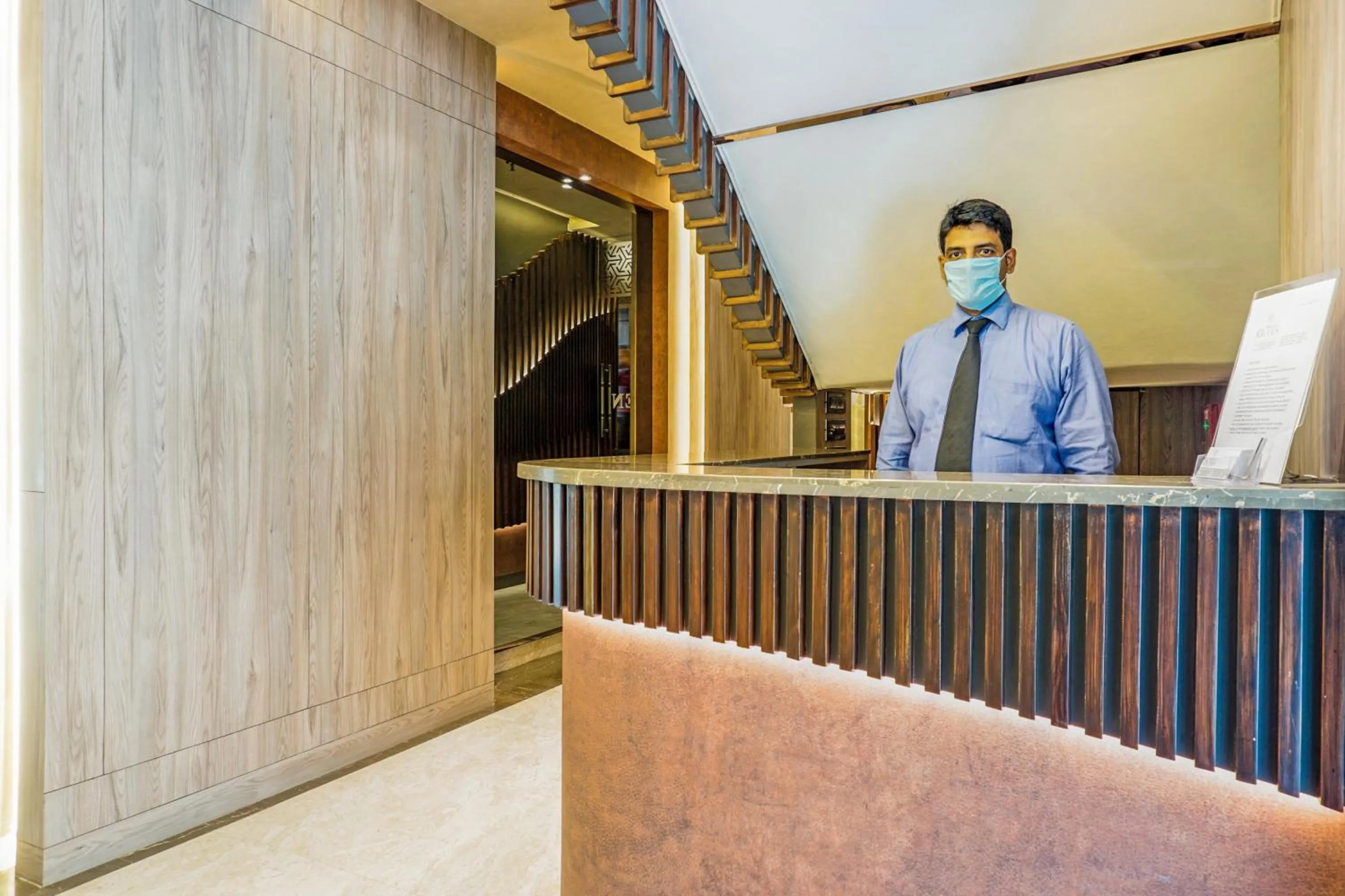 Lobby or reception in Hotel Olten