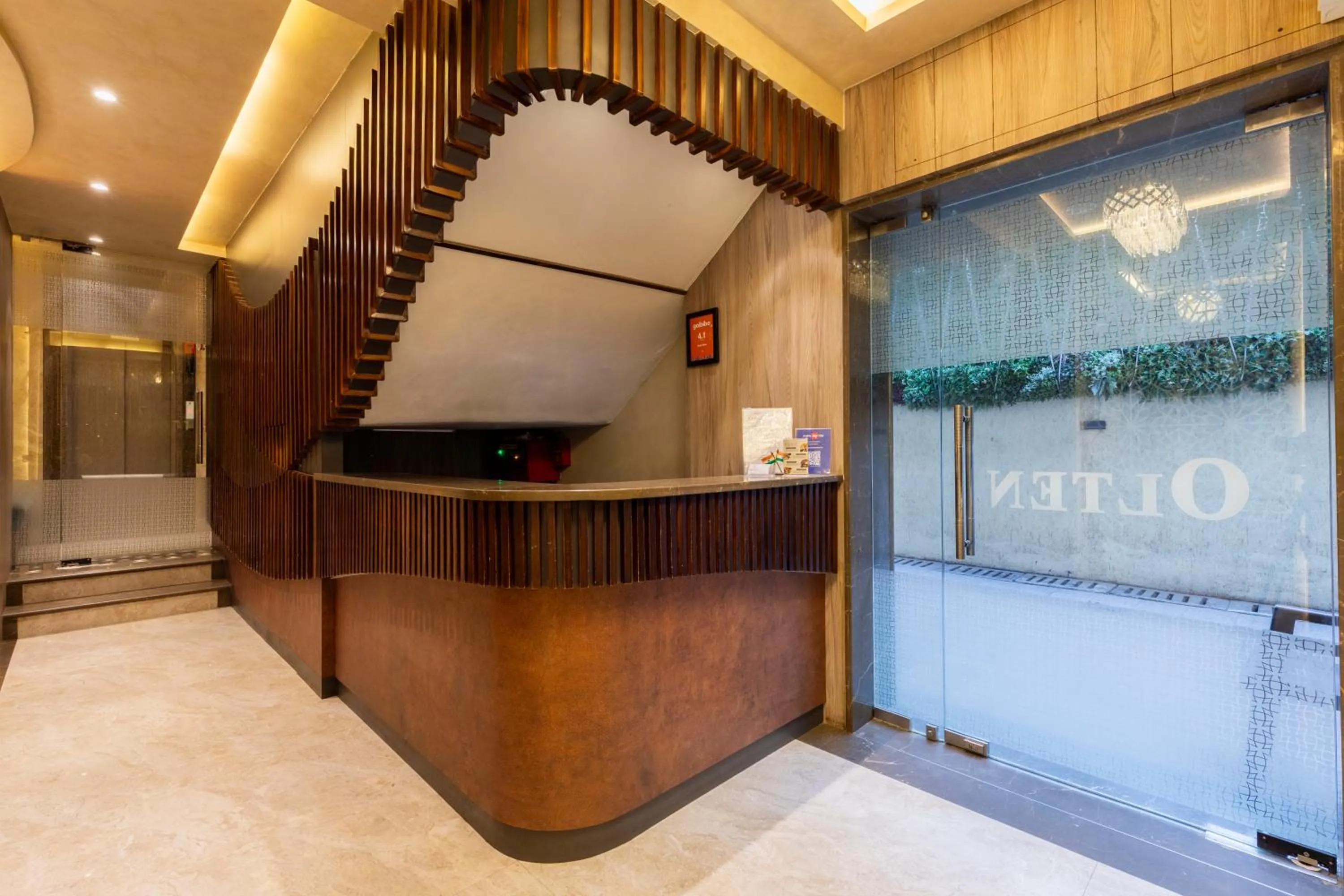 Lobby or reception in Hotel Olten