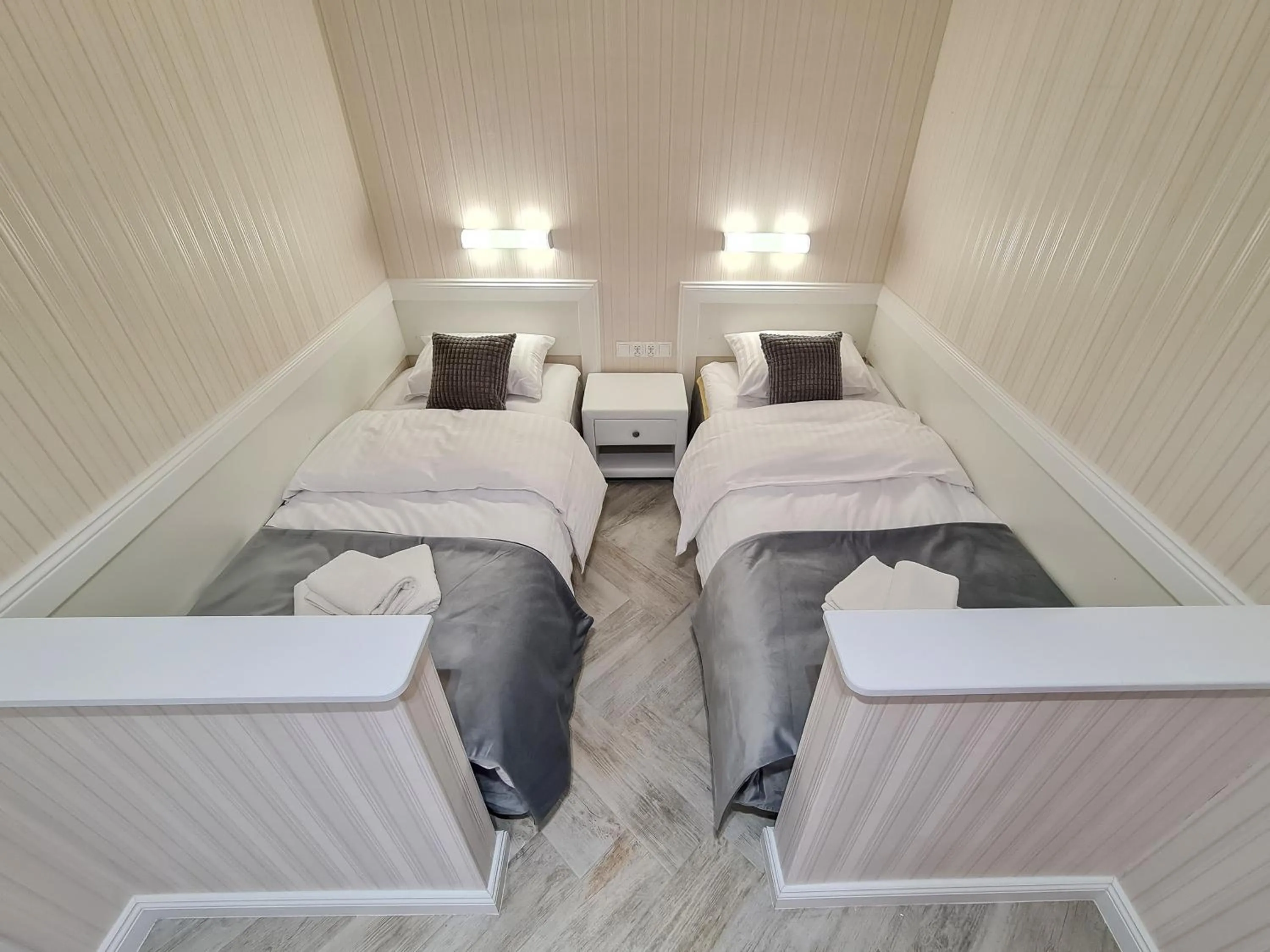 Bed in Apartamenty Hayduk
