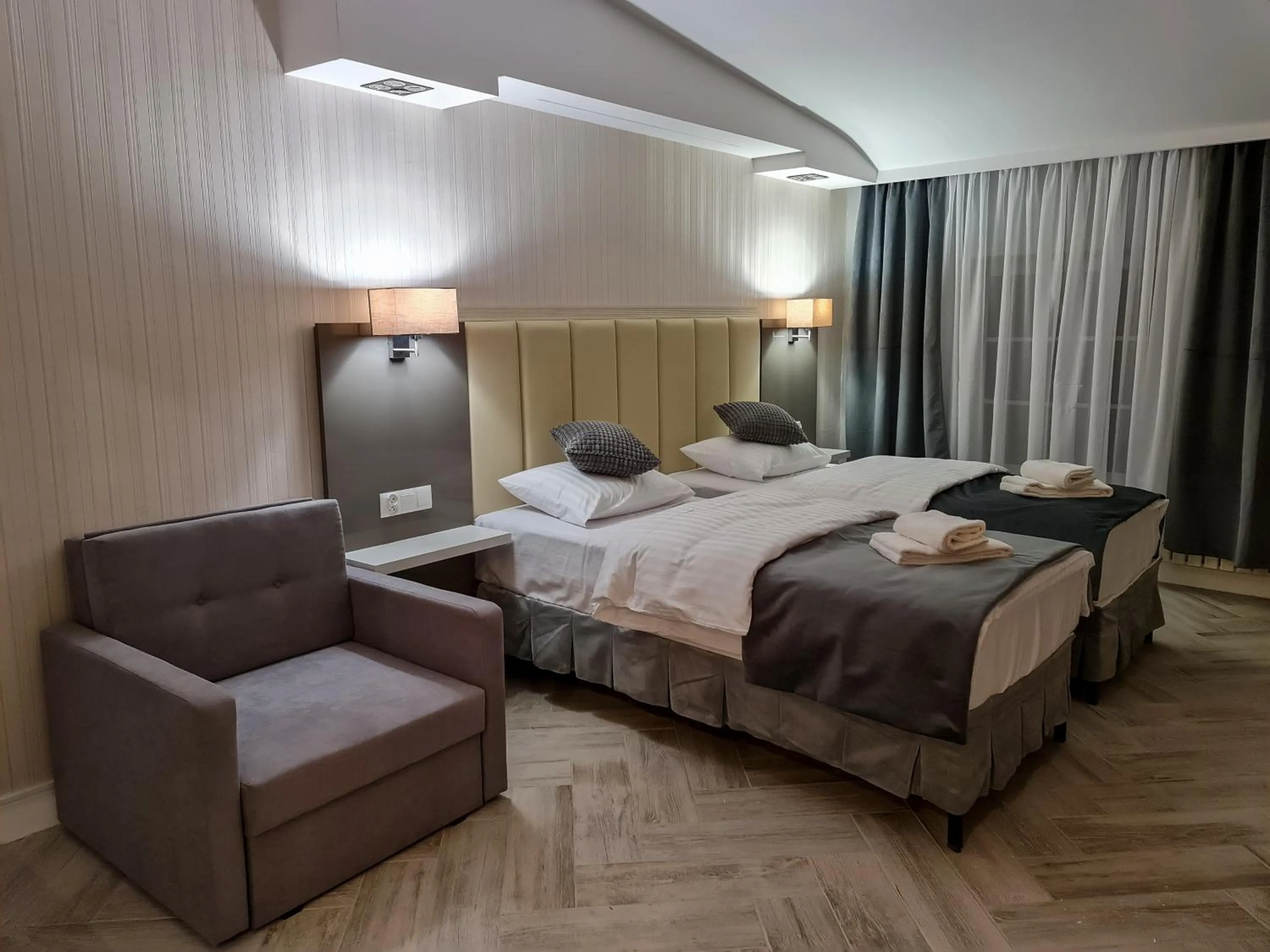Bed in Apartamenty Hayduk