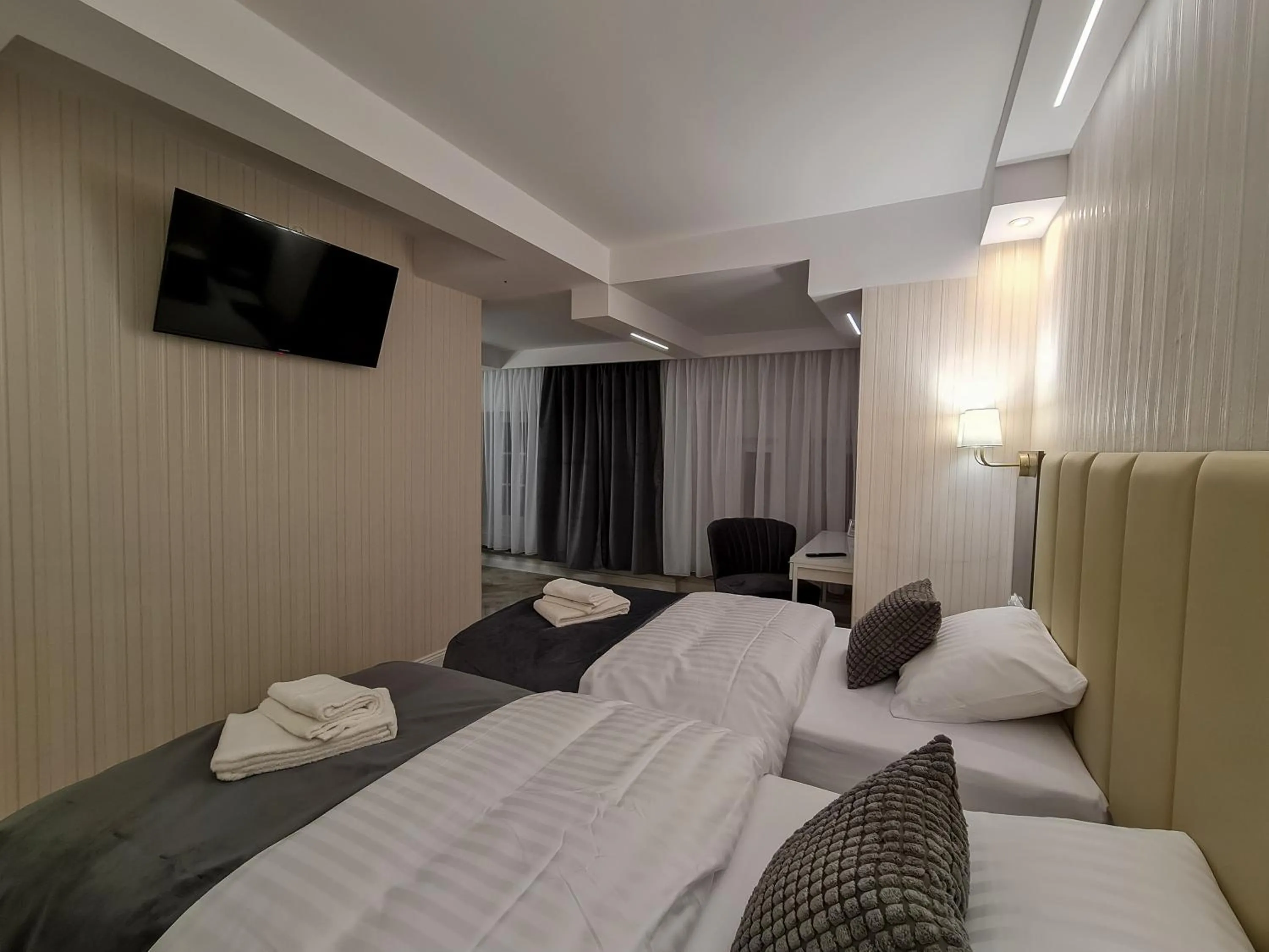 Bed in Apartamenty Hayduk