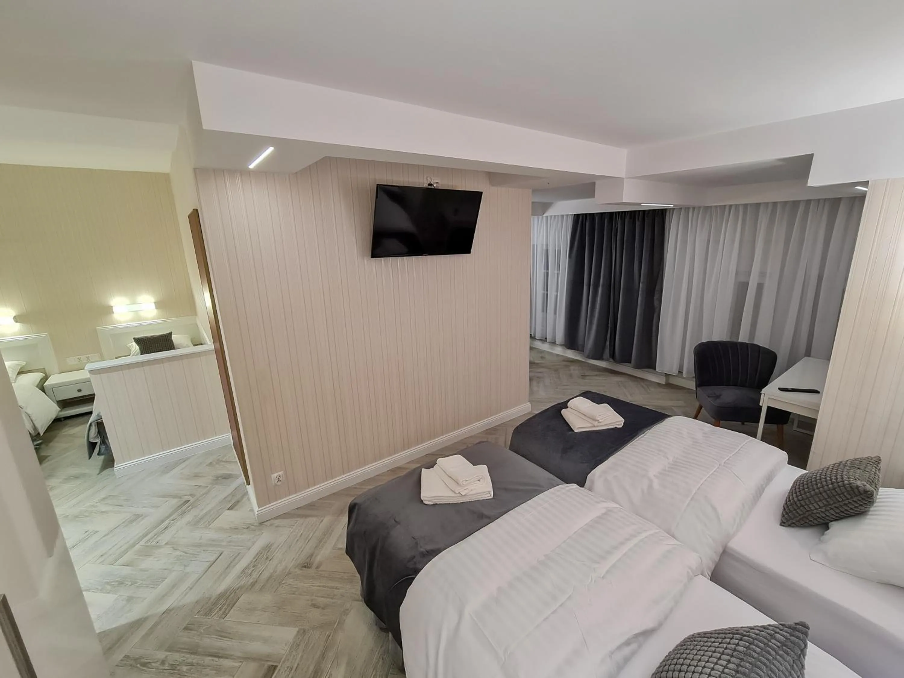 Bed in Apartamenty Hayduk