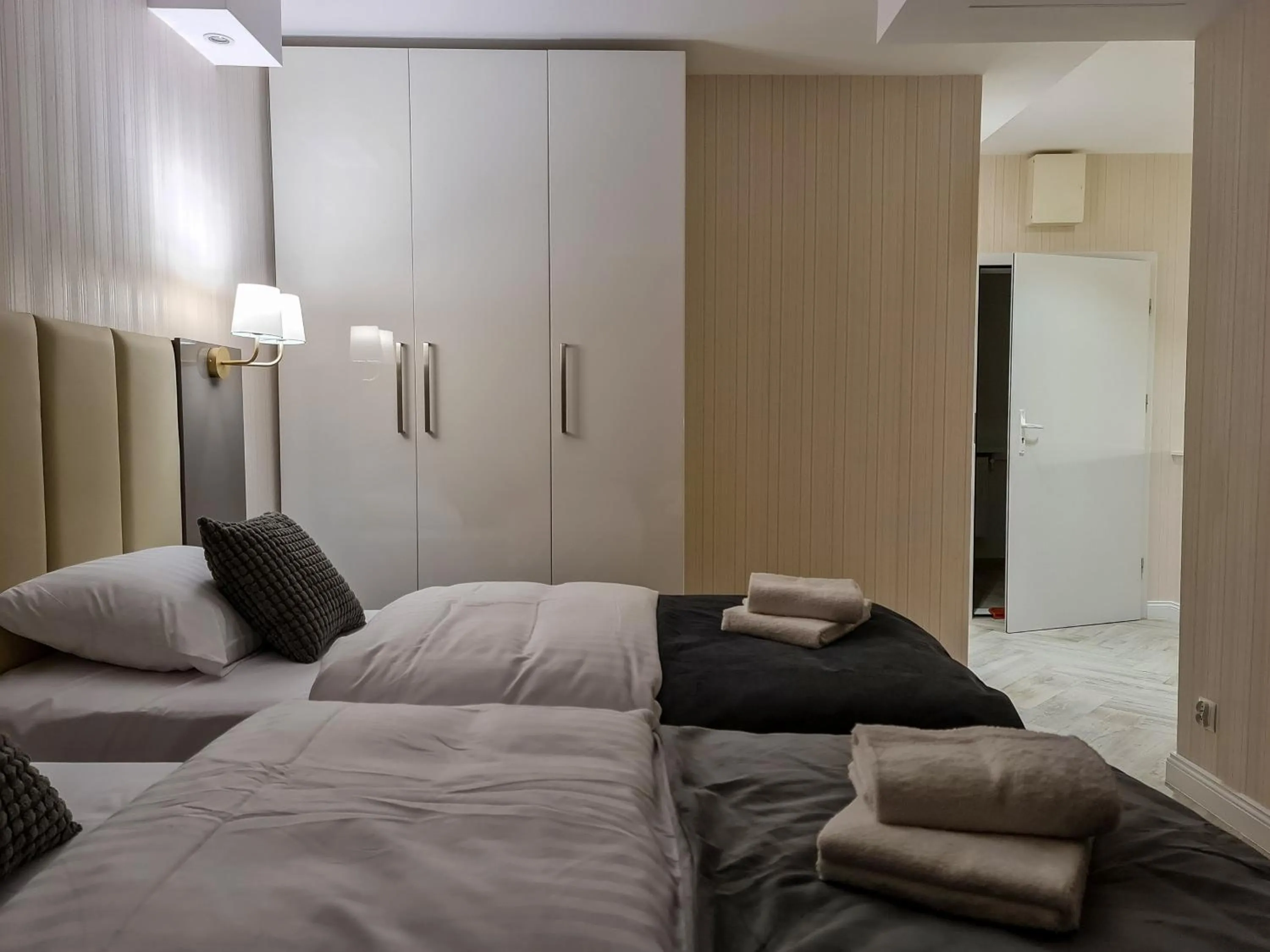 Bed in Apartamenty Hayduk