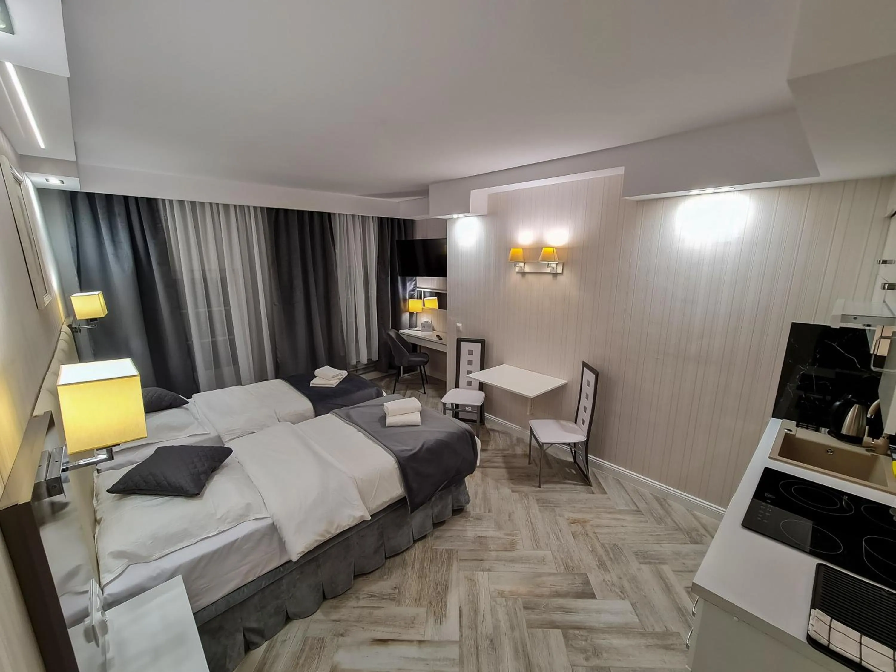 Bed in Apartamenty Hayduk