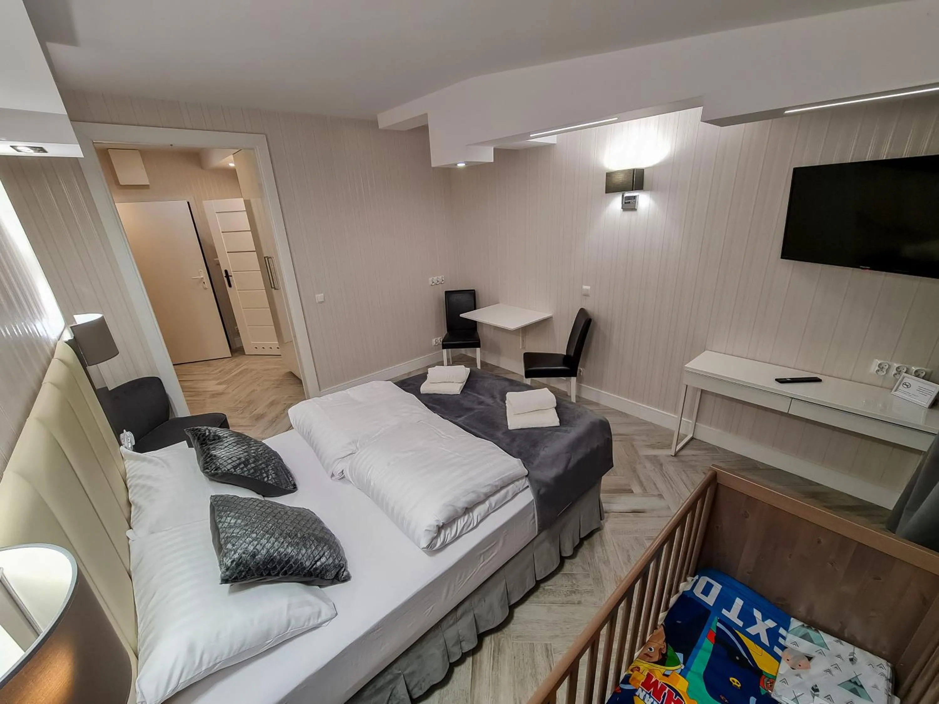 Bed in Apartamenty Hayduk