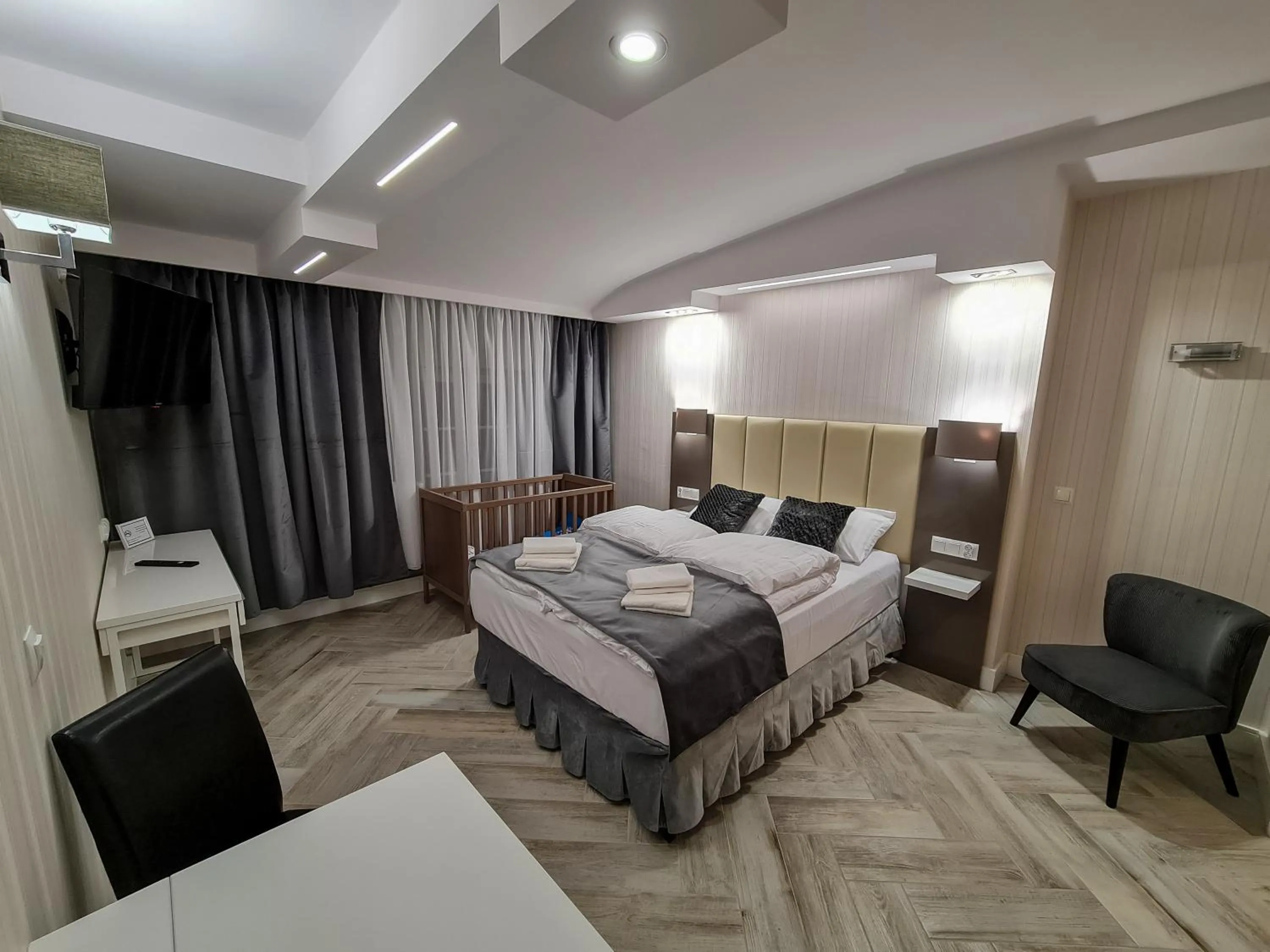Bed in Apartamenty Hayduk