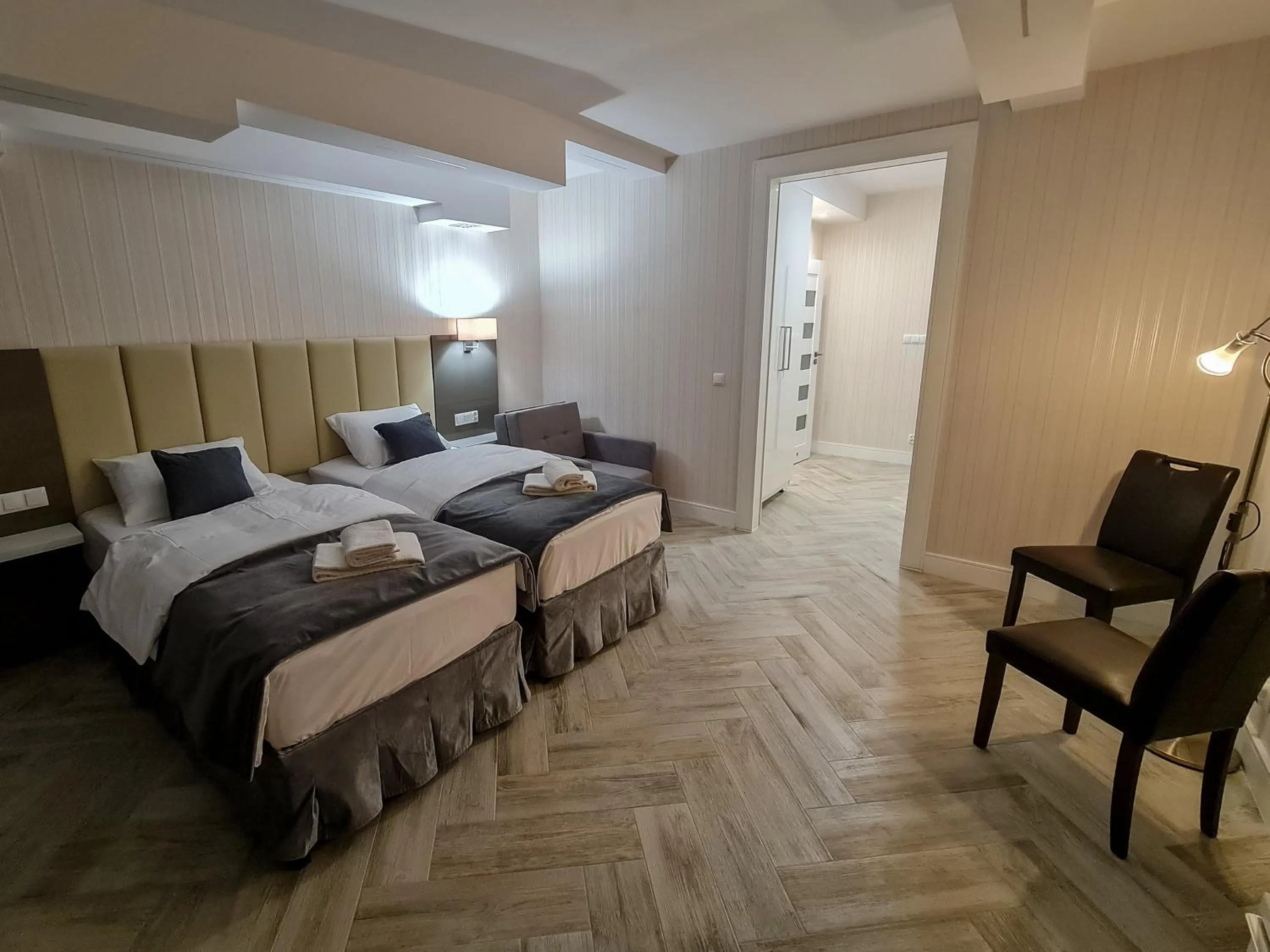 Bed in Apartamenty Hayduk