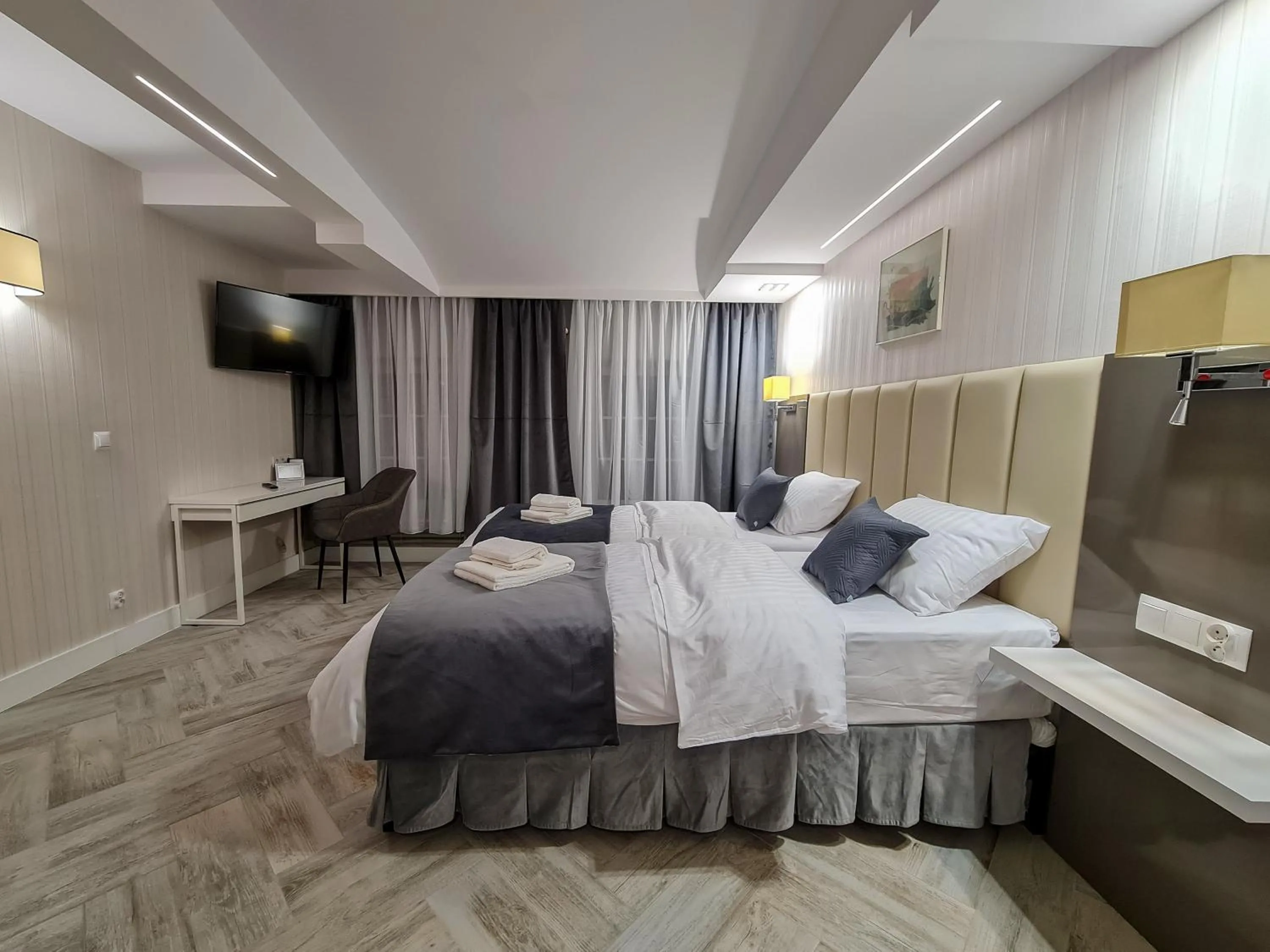 Bed in Apartamenty Hayduk