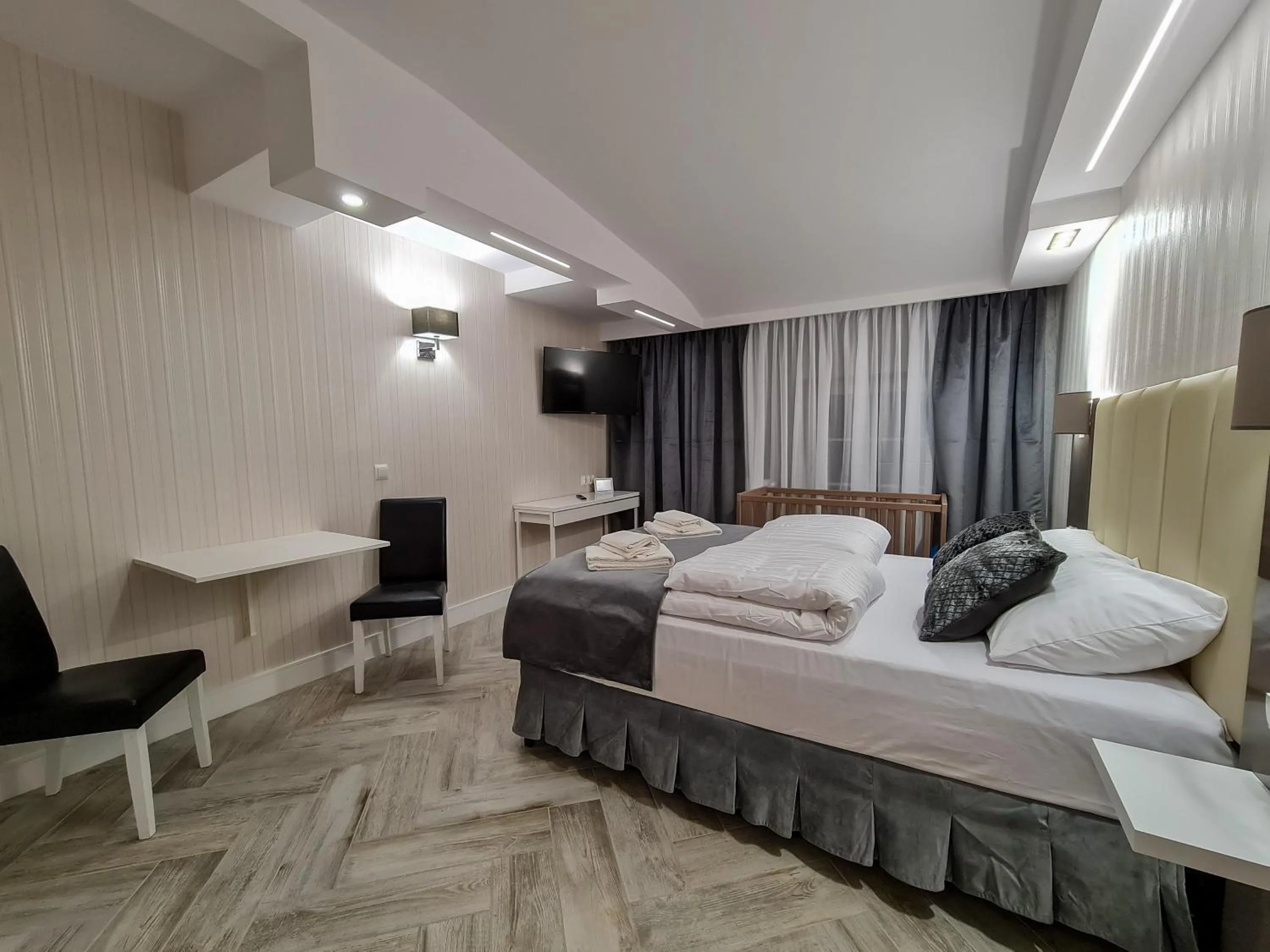 Bed in Apartamenty Hayduk