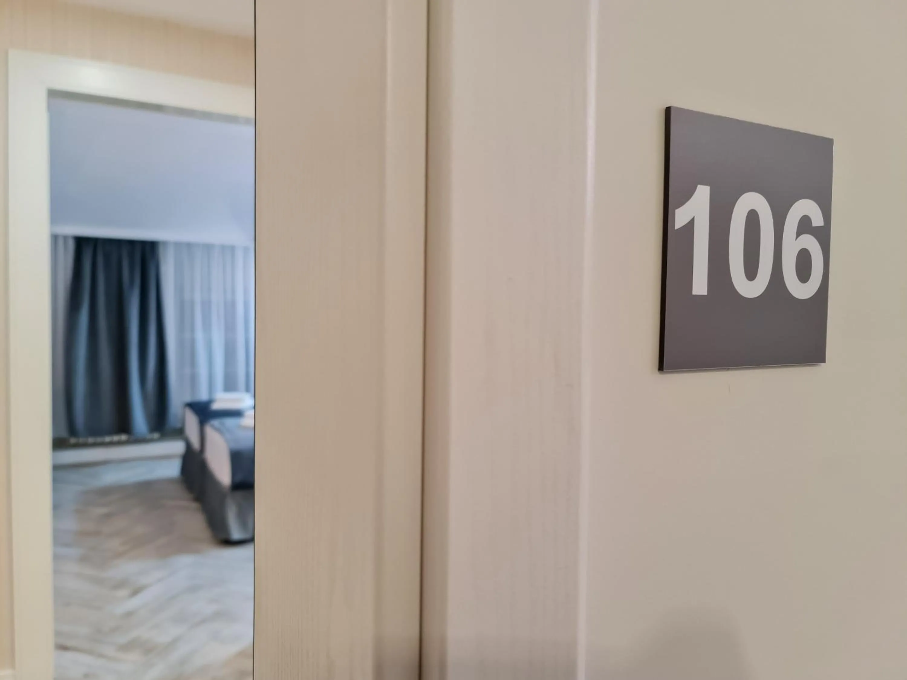 Bed in Apartamenty Hayduk