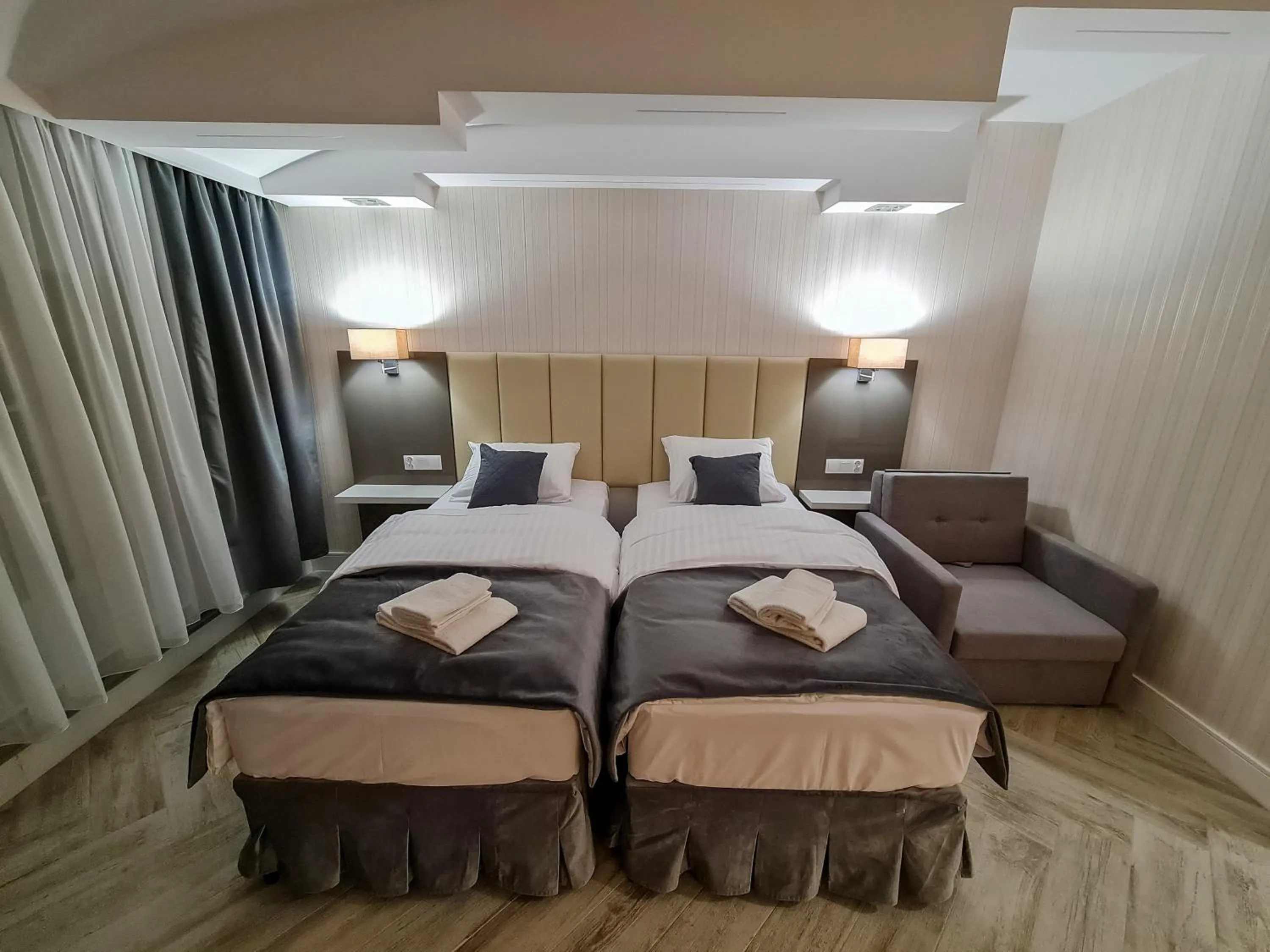 Bed in Apartamenty Hayduk
