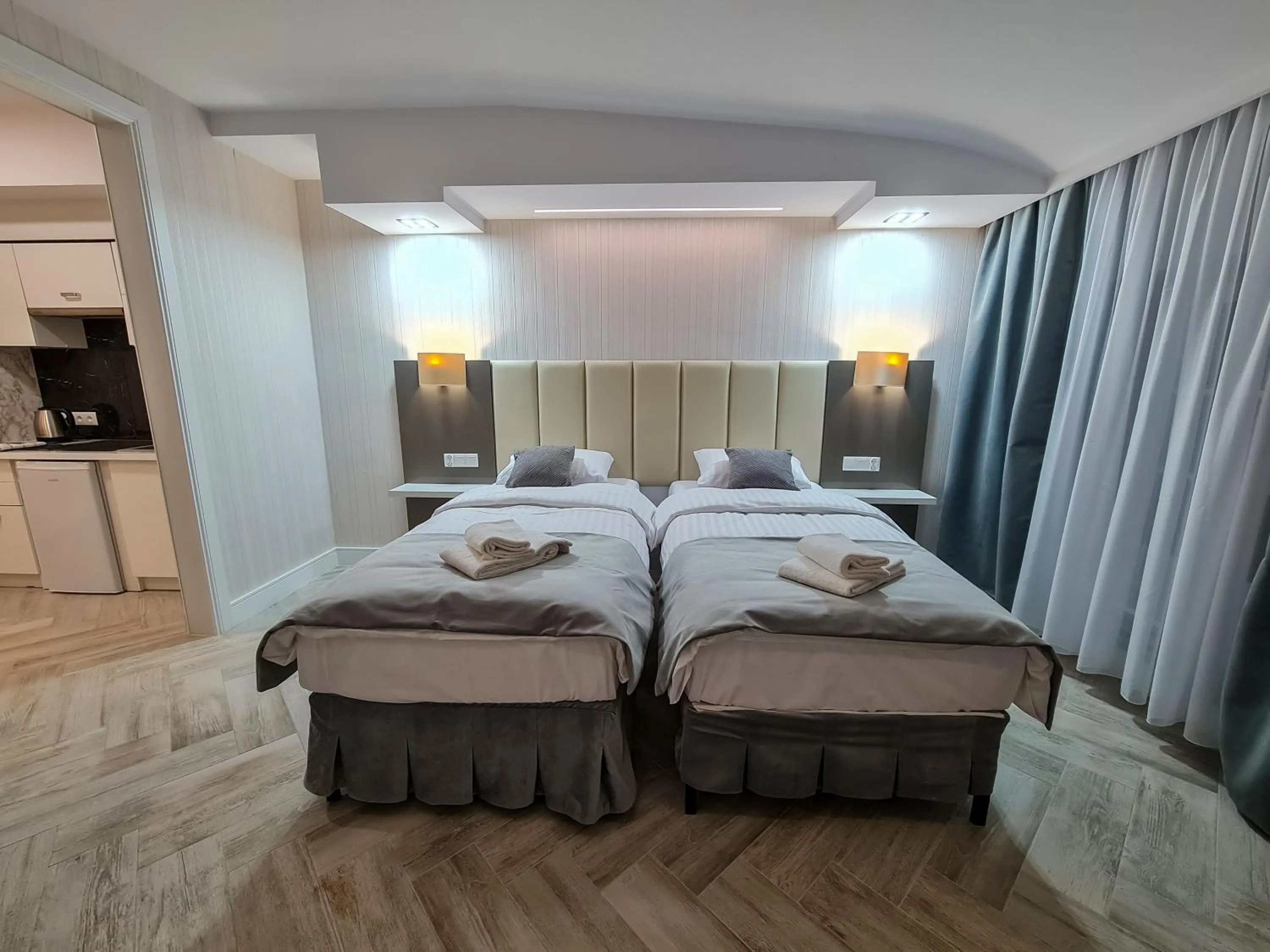 Bed in Apartamenty Hayduk