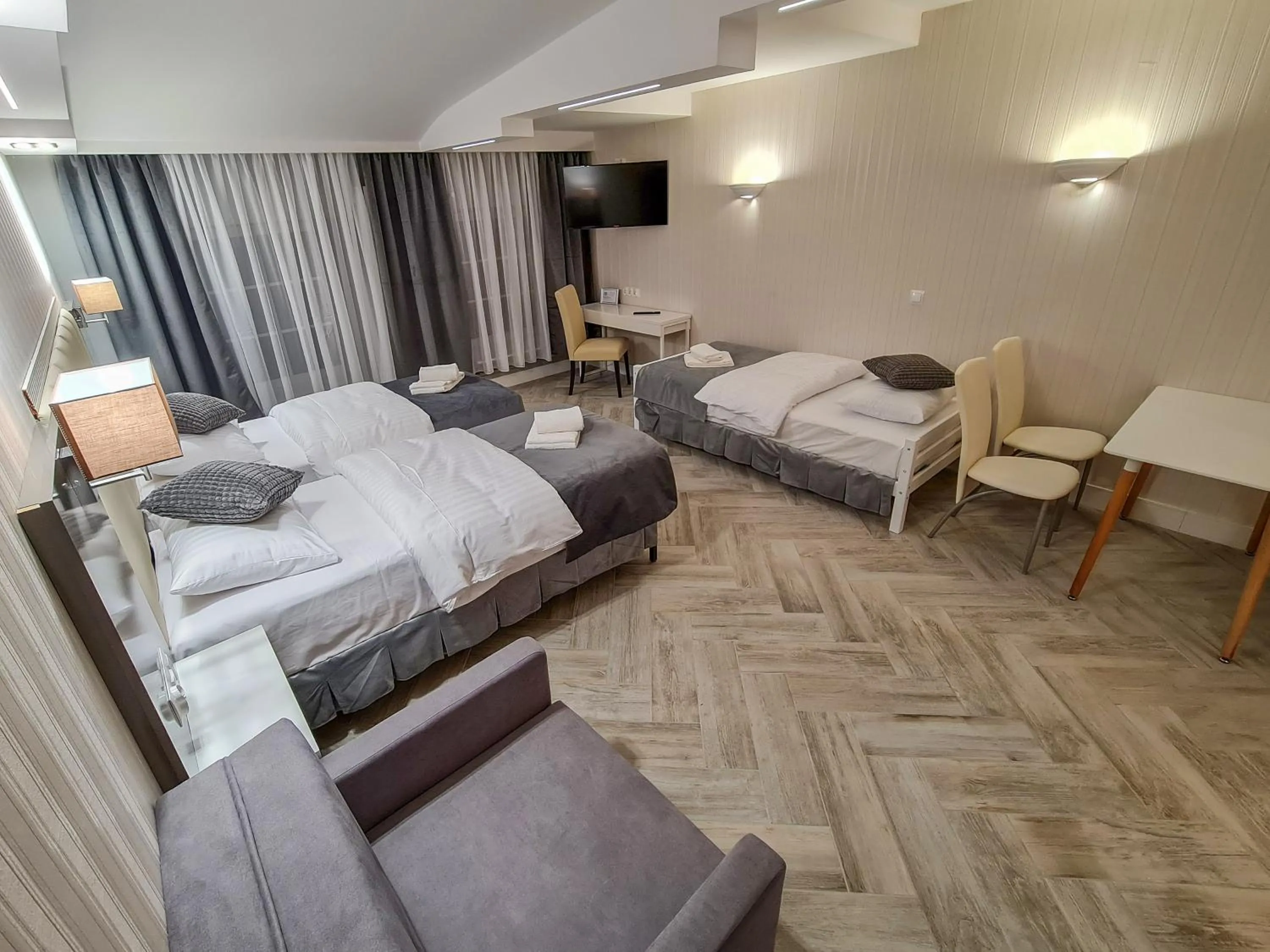 Bed in Apartamenty Hayduk