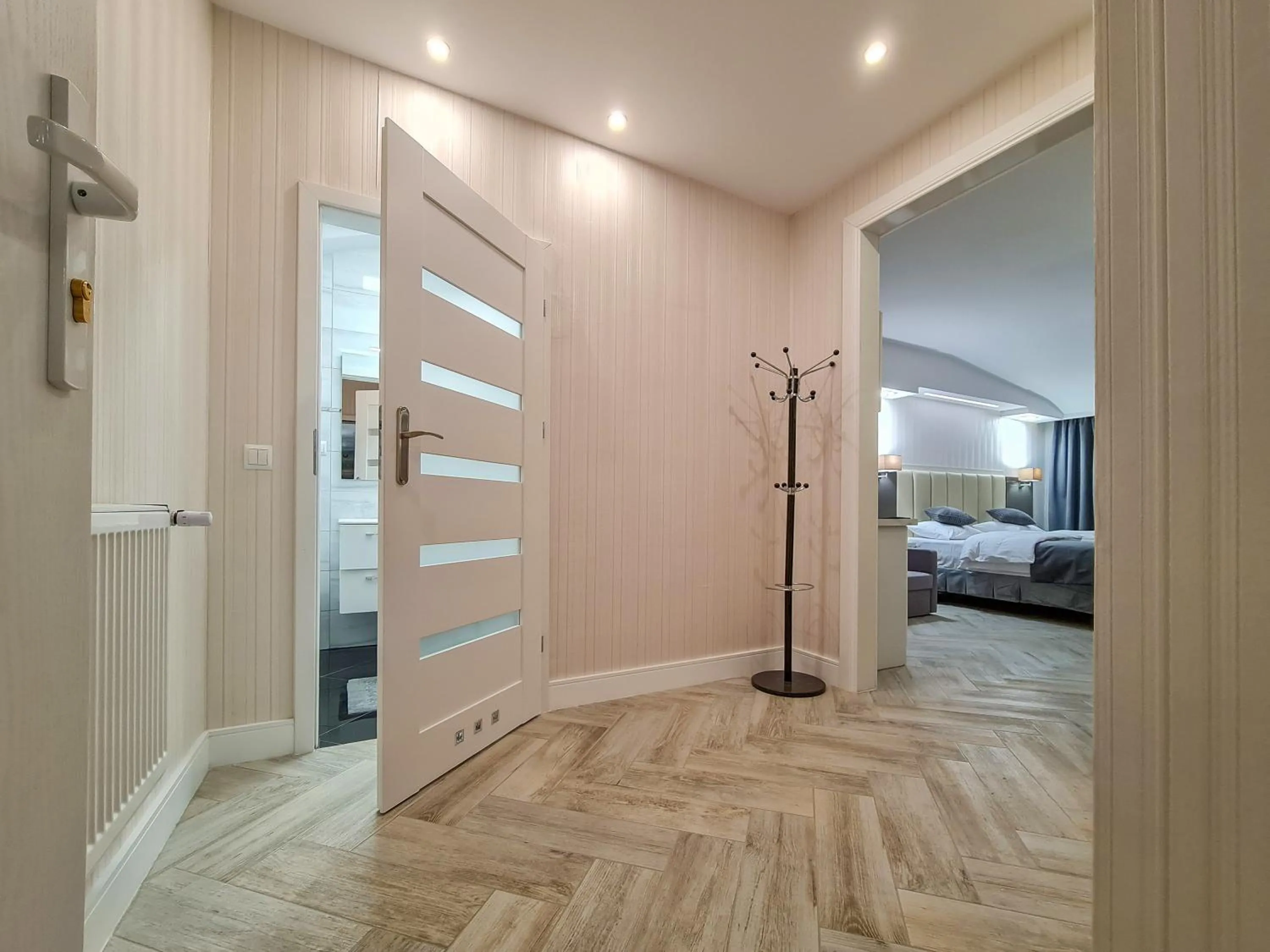 Bed in Apartamenty Hayduk