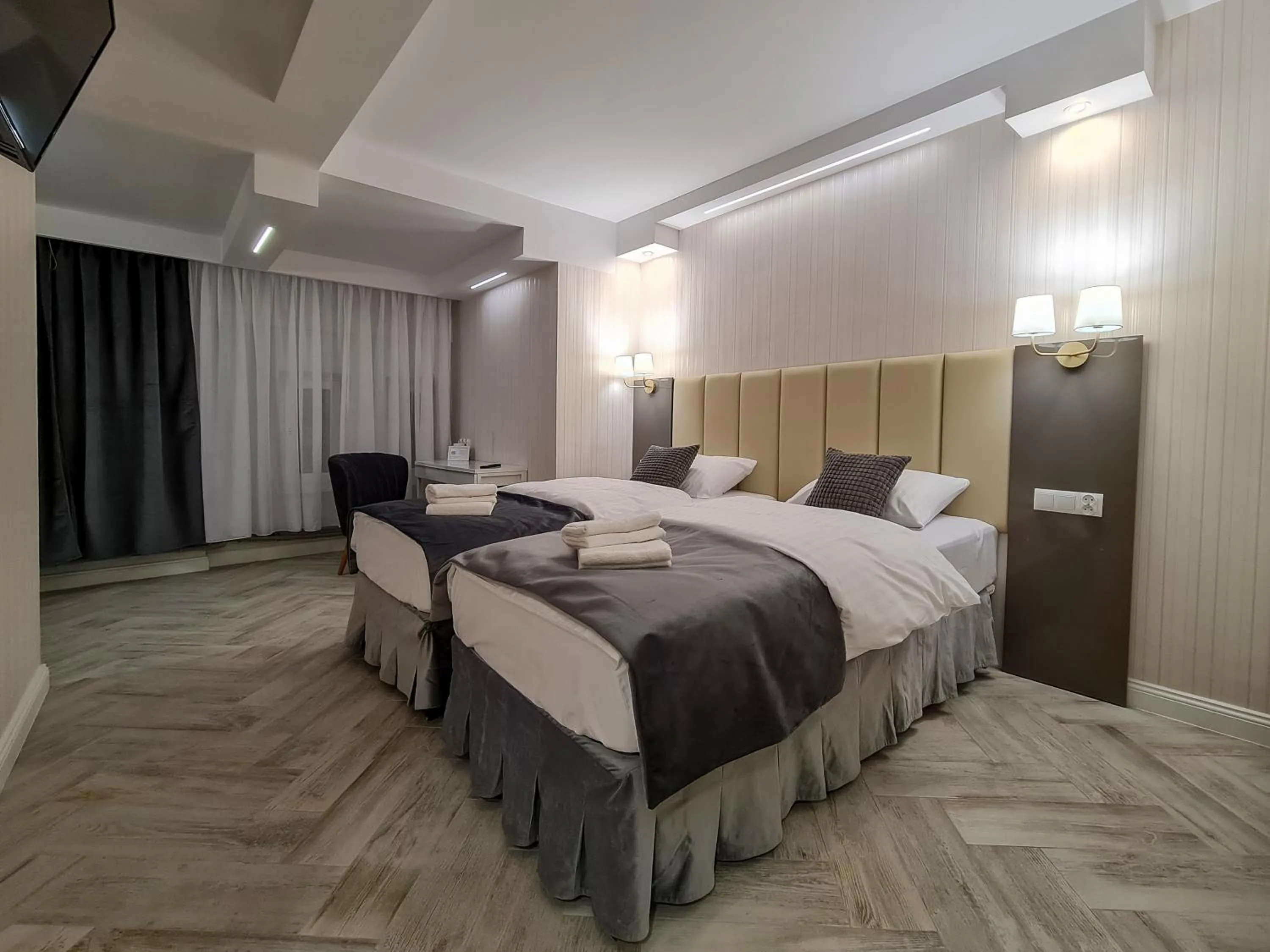 Bed in Apartamenty Hayduk