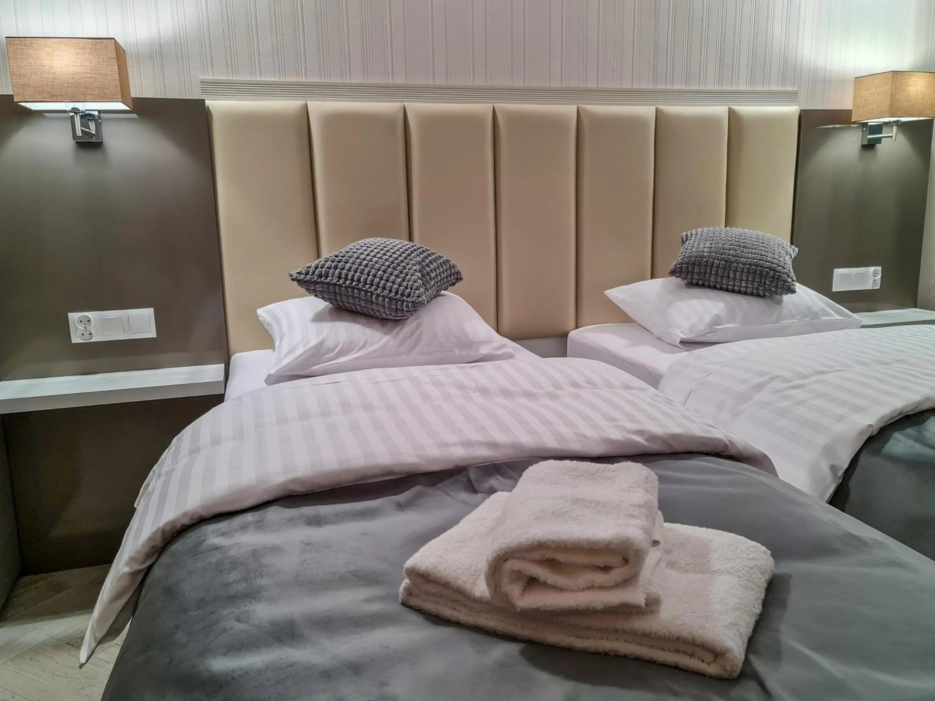 Bed in Apartamenty Hayduk