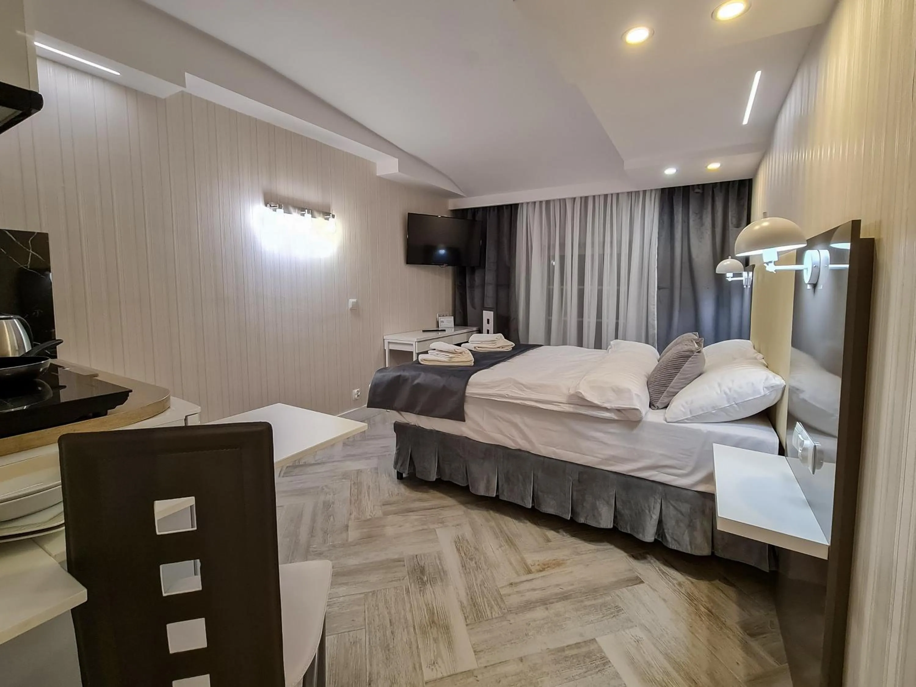 Bed in Apartamenty Hayduk