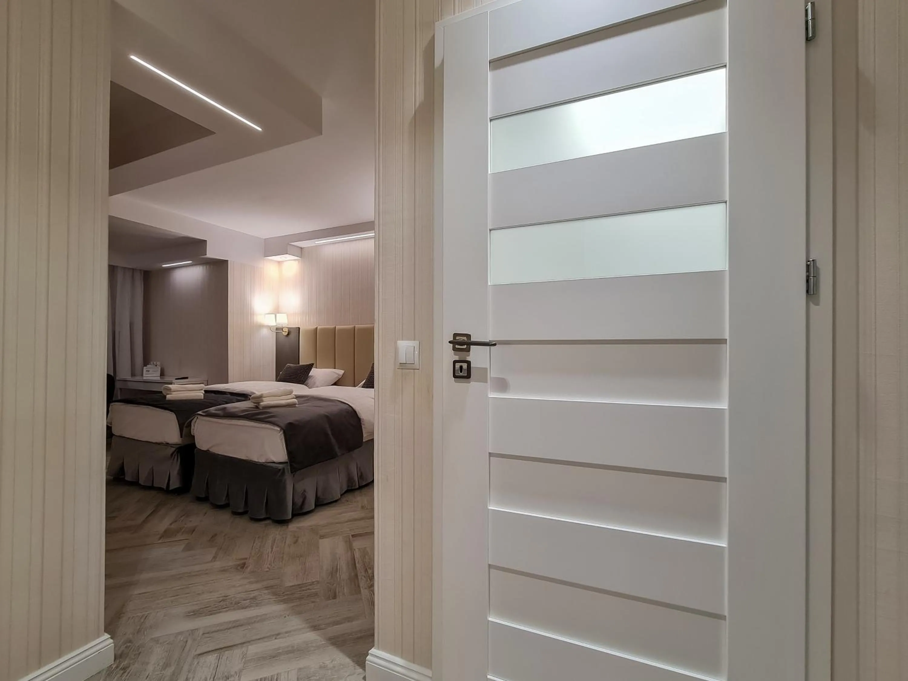 Bed in Apartamenty Hayduk