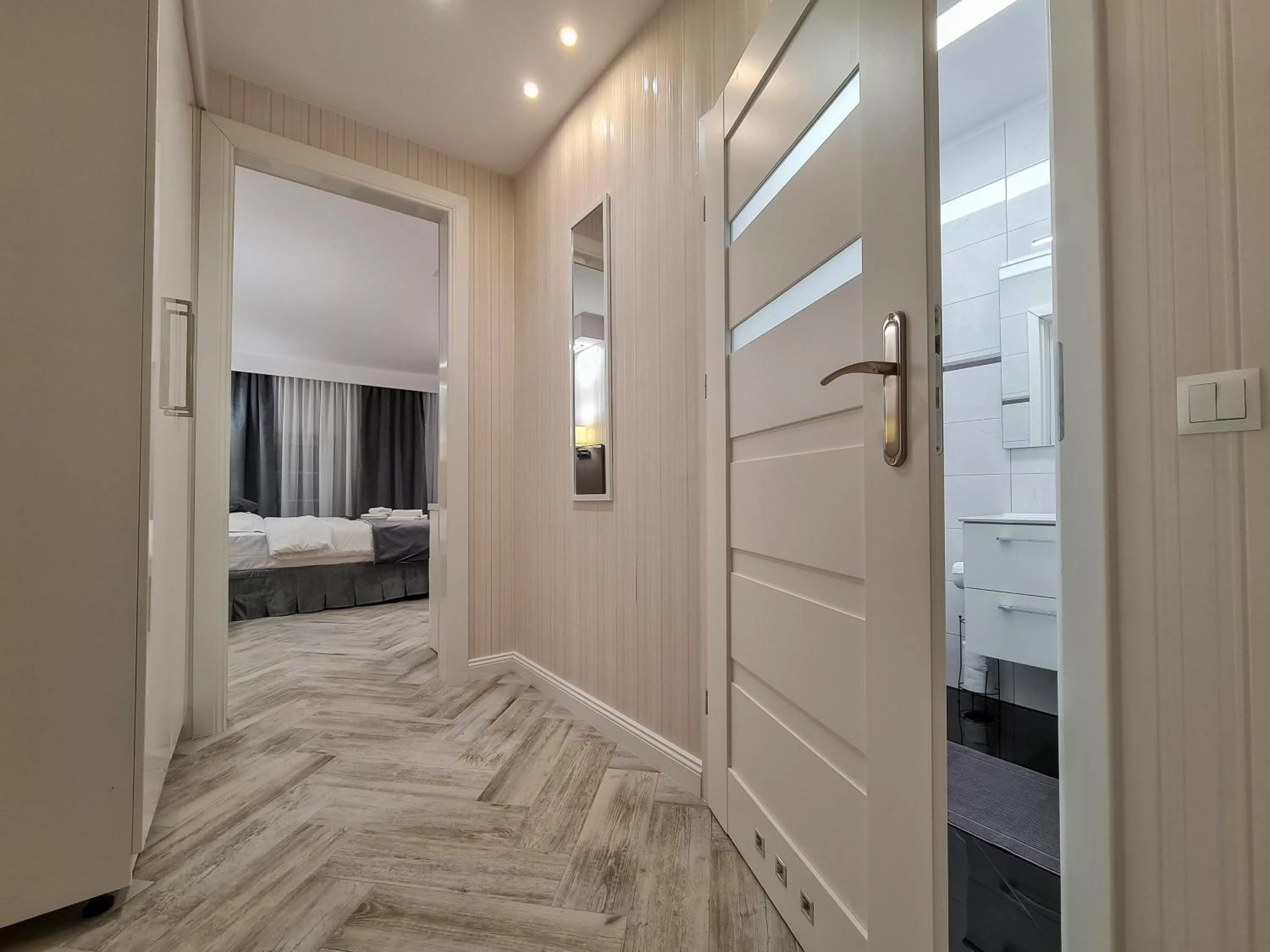 Bed in Apartamenty Hayduk