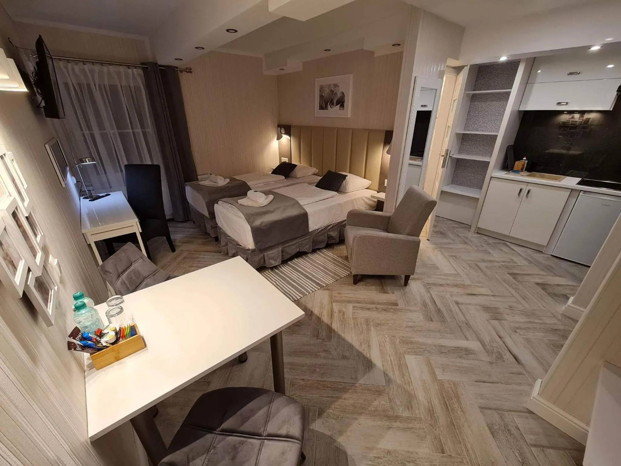 Bed in Apartamenty Hayduk