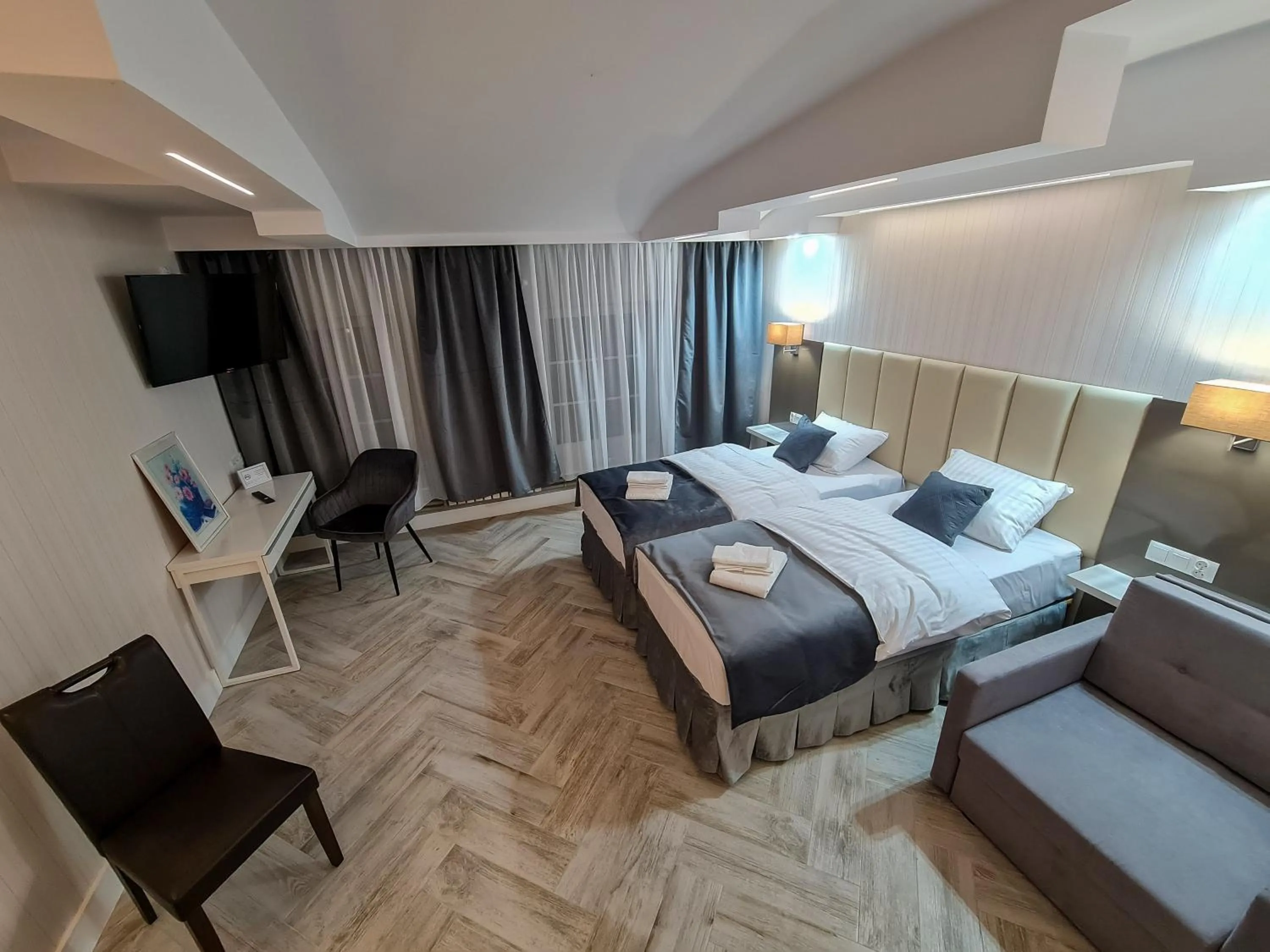 Bed in Apartamenty Hayduk