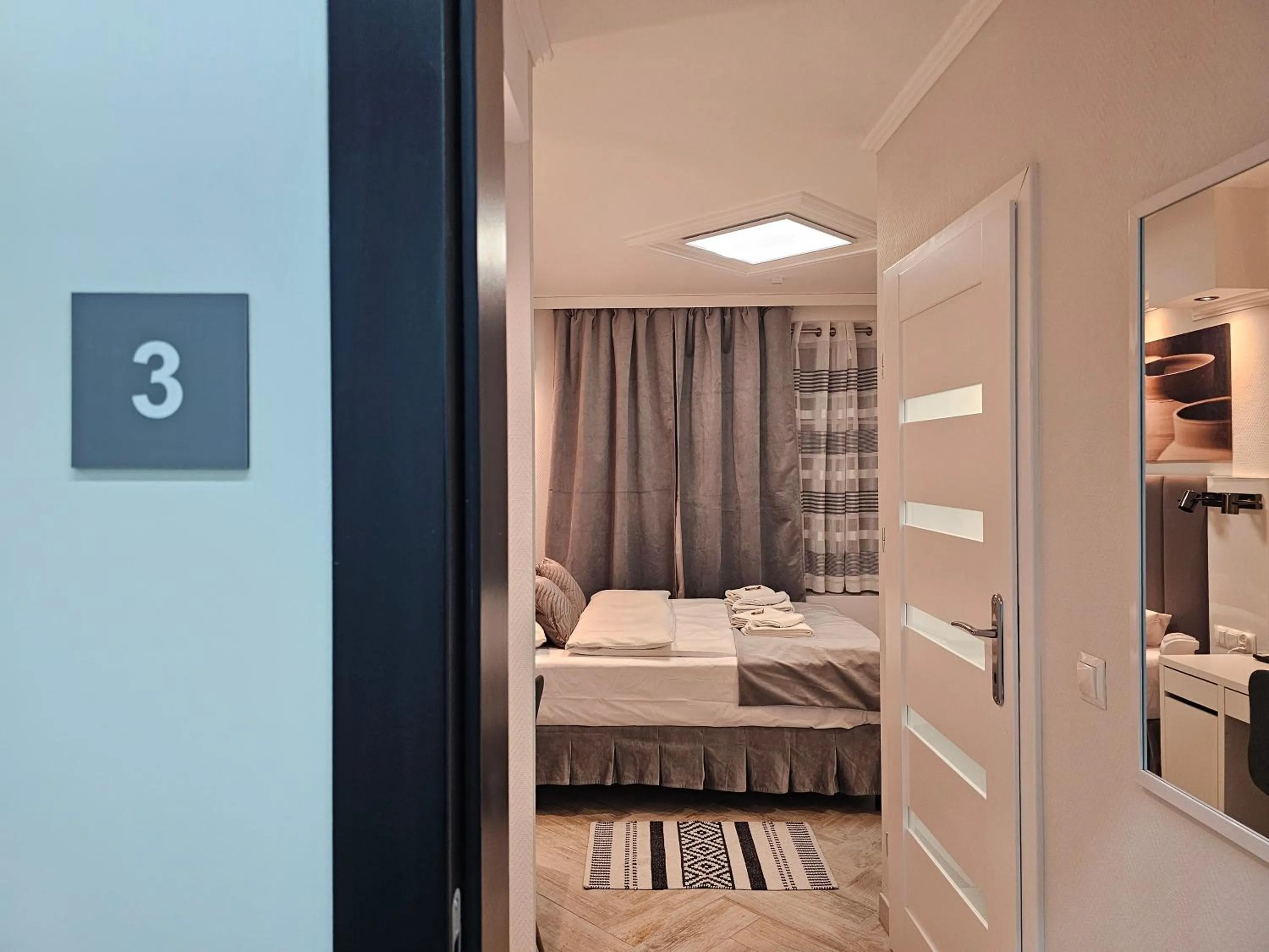 Bed in Apartamenty Hayduk