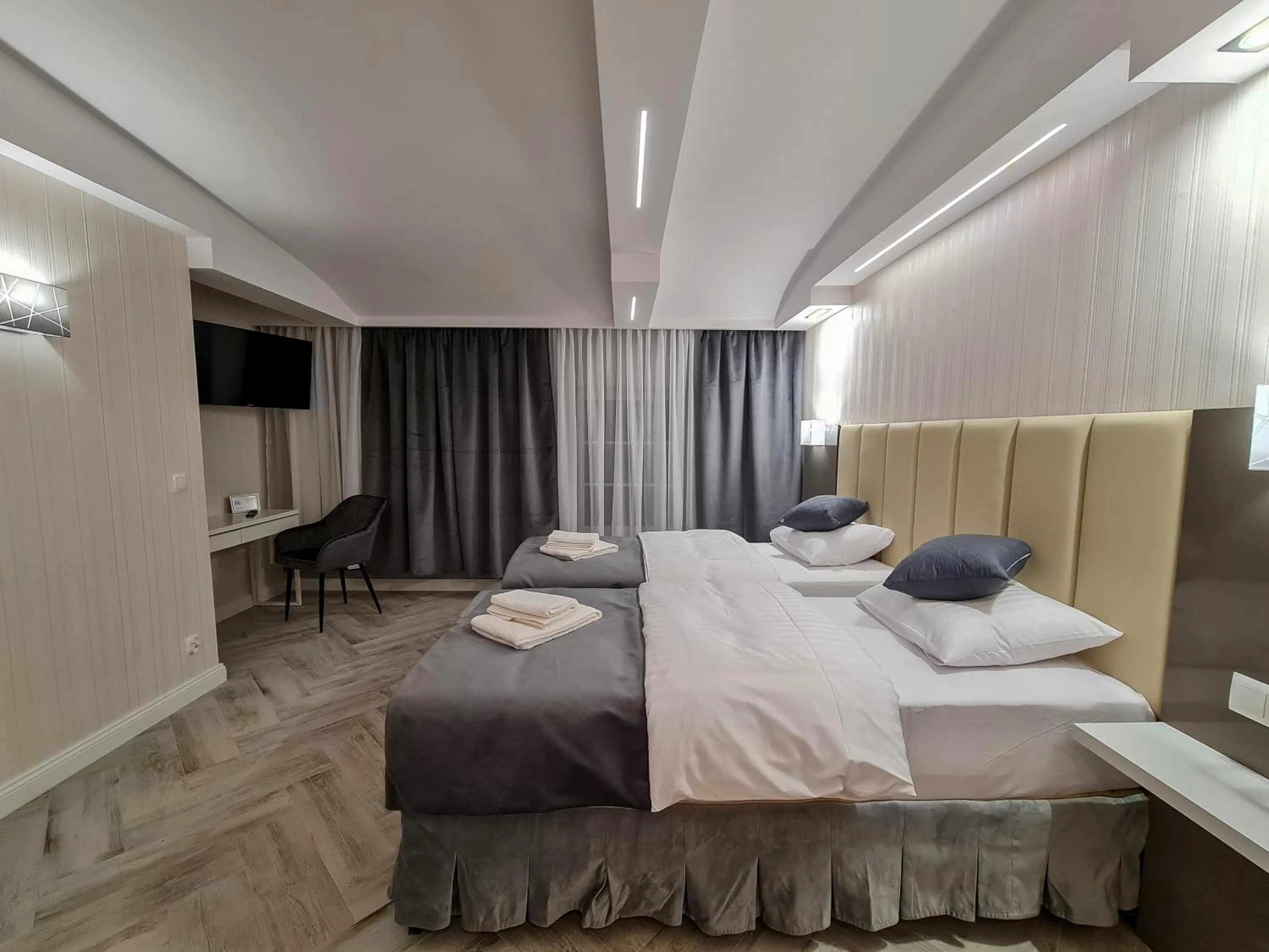Bed in Apartamenty Hayduk