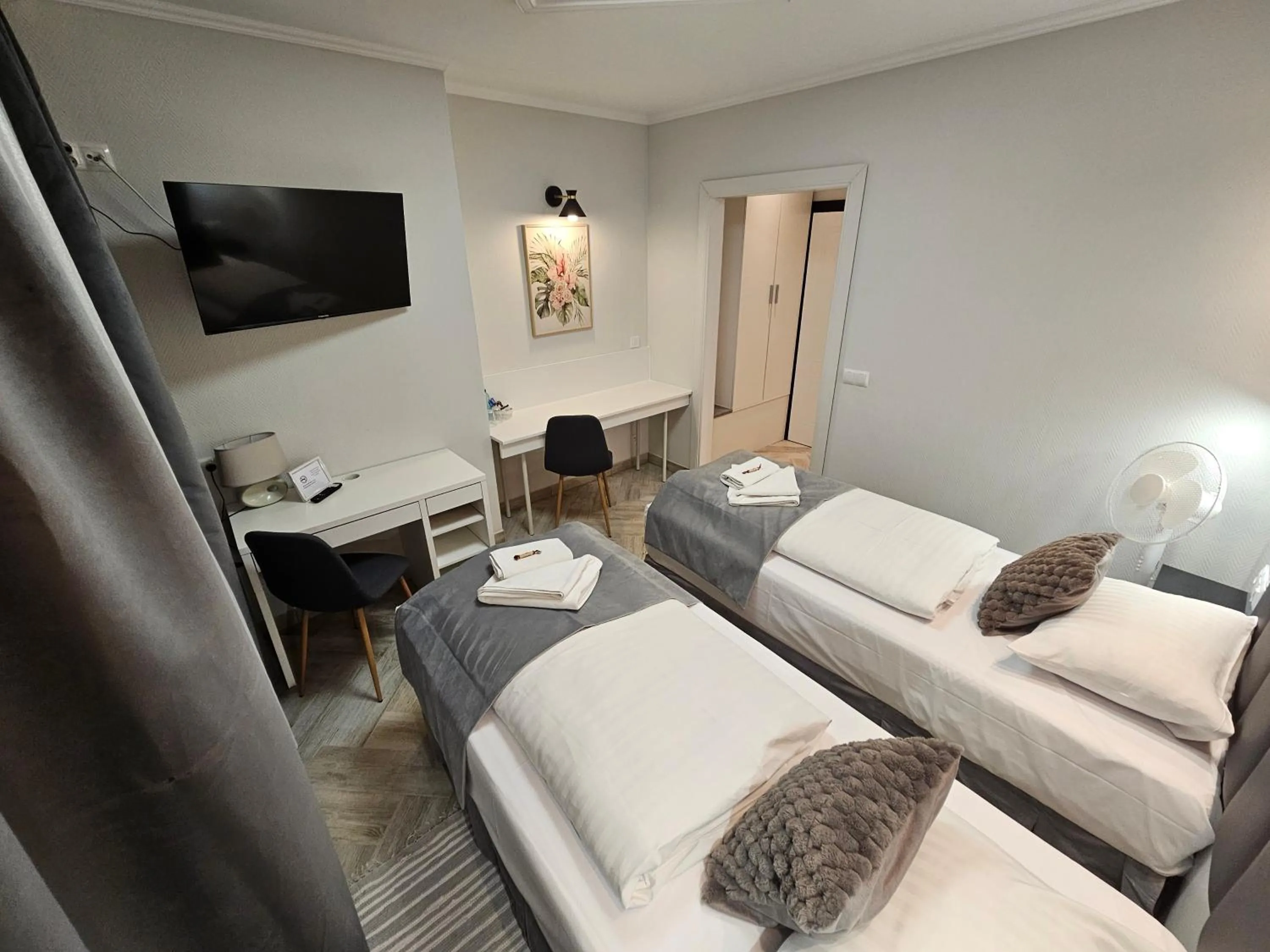 Bed in Apartamenty Hayduk