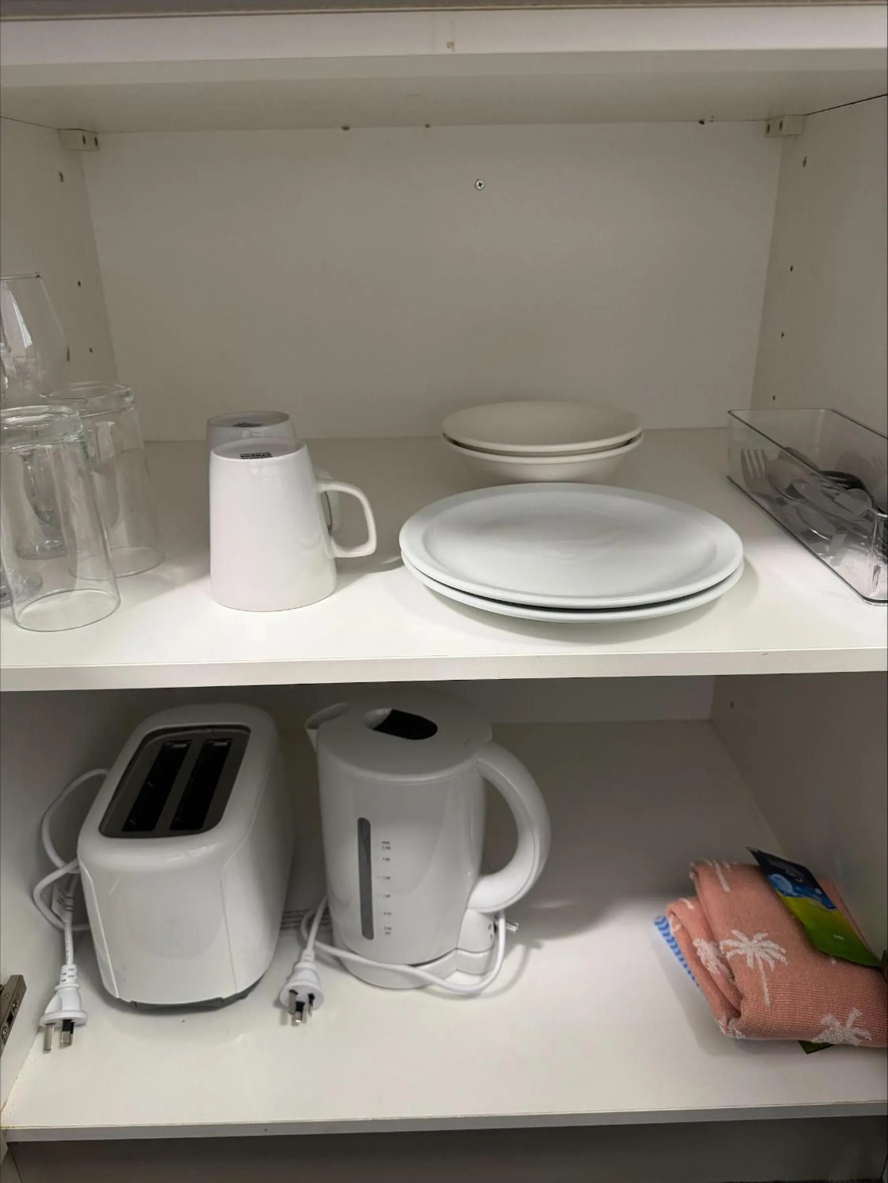 Kitchen or kitchenette in Clarence Head Caravan Park