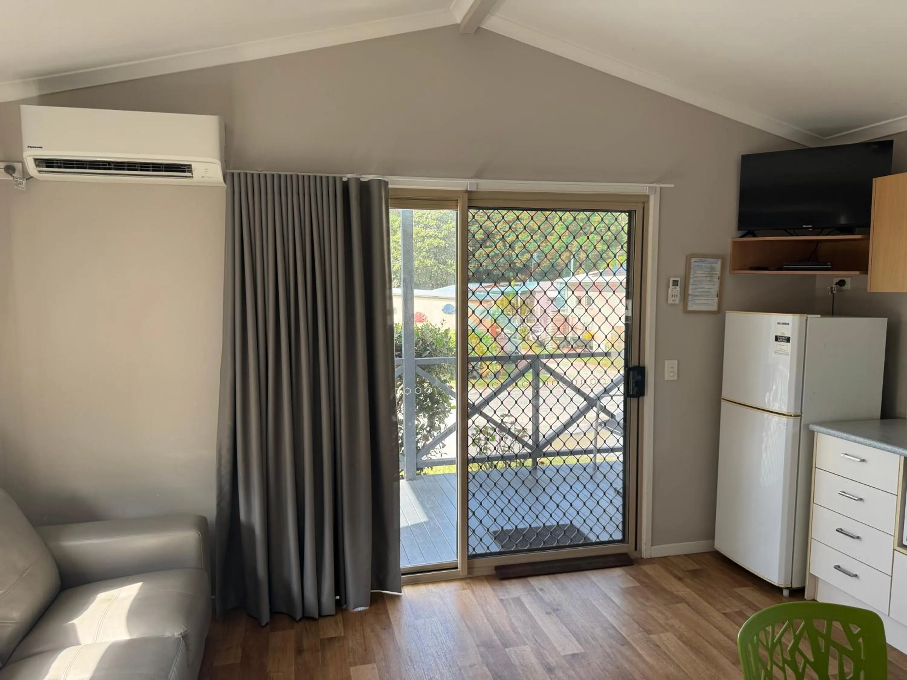 Kitchen or kitchenette in Clarence Head Caravan Park