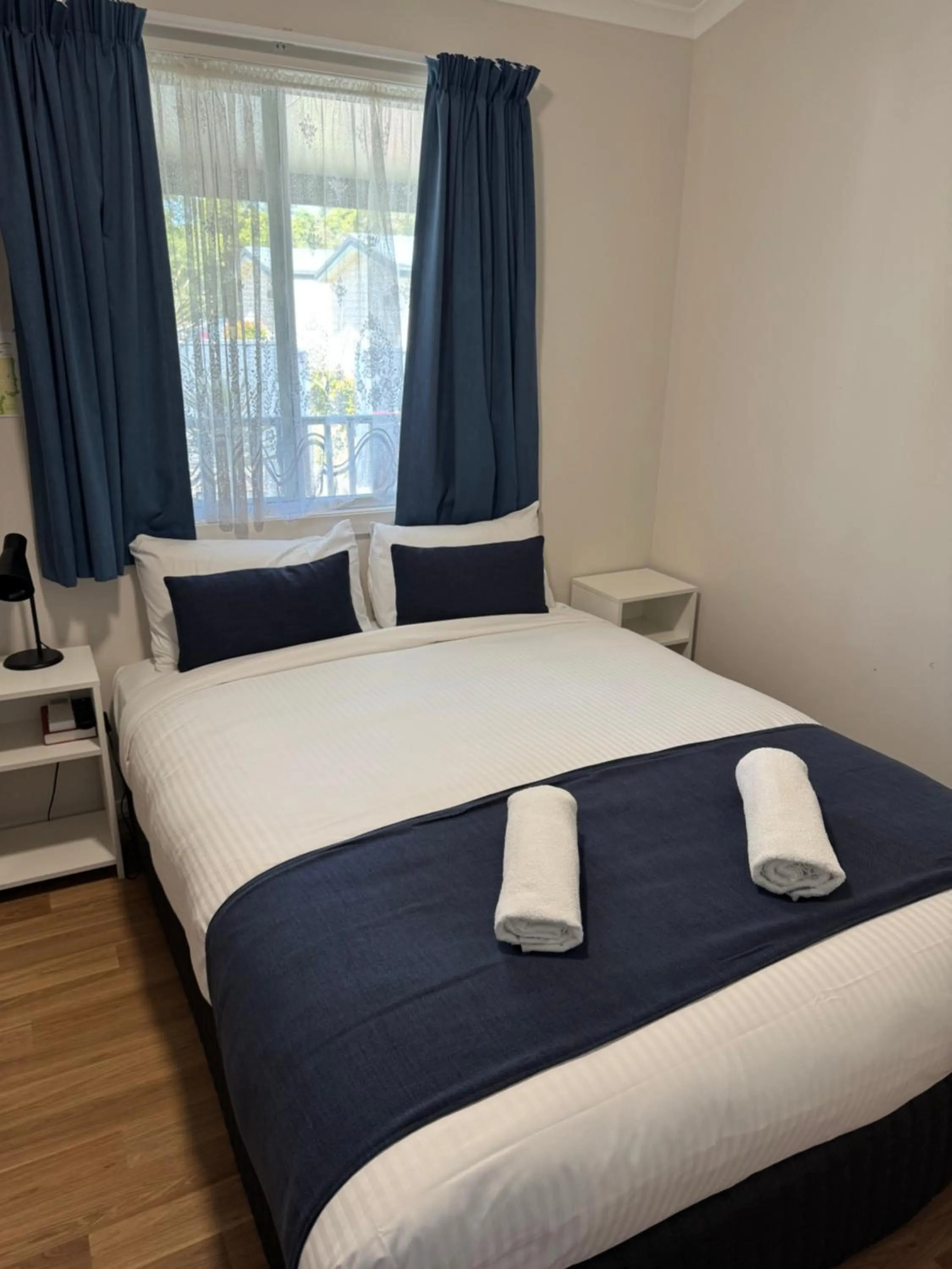 Bedroom, Bed in Clarence Head Caravan Park