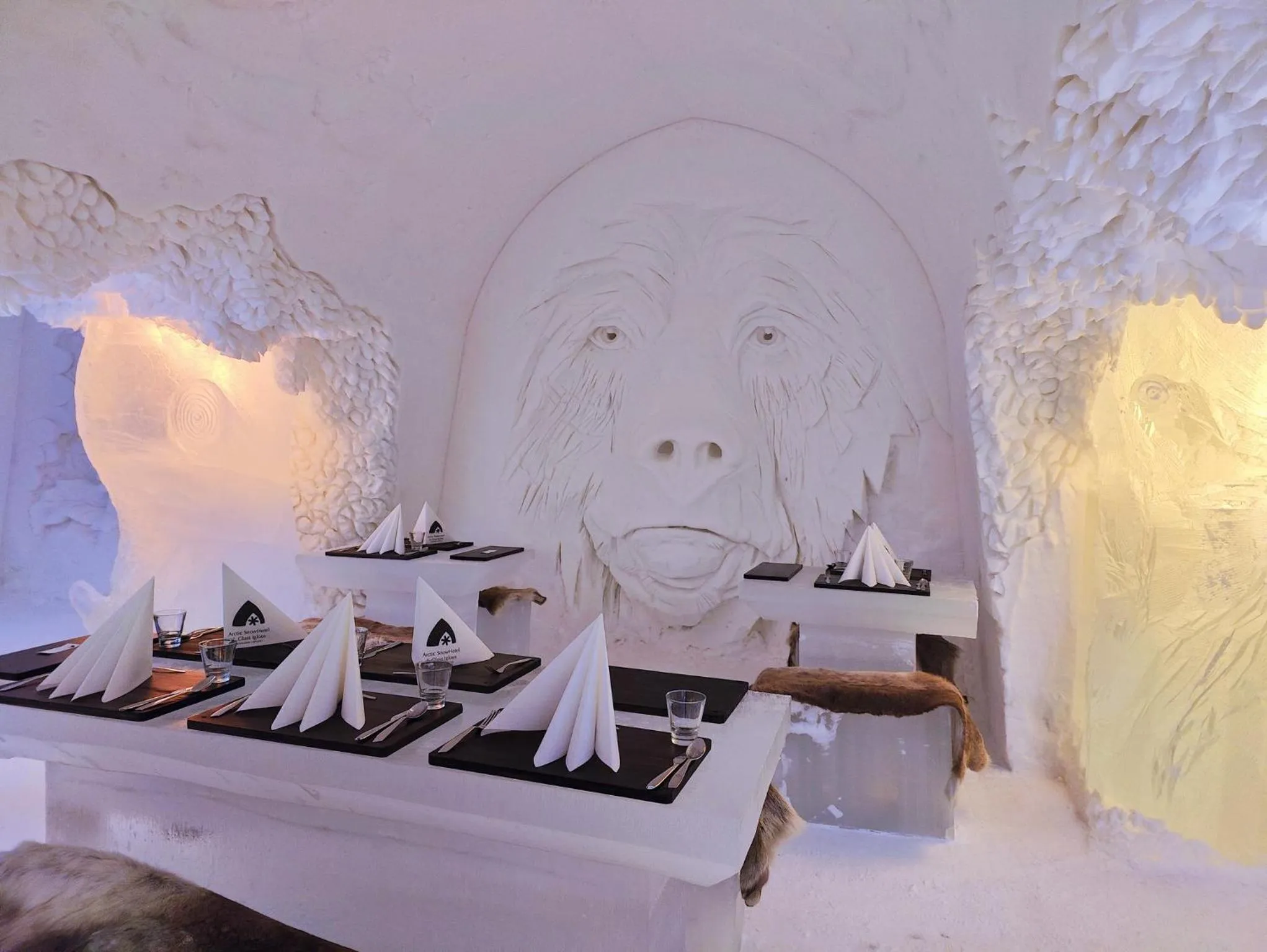 Restaurant/places to eat in Arctic SnowHotel & Glass Igloos