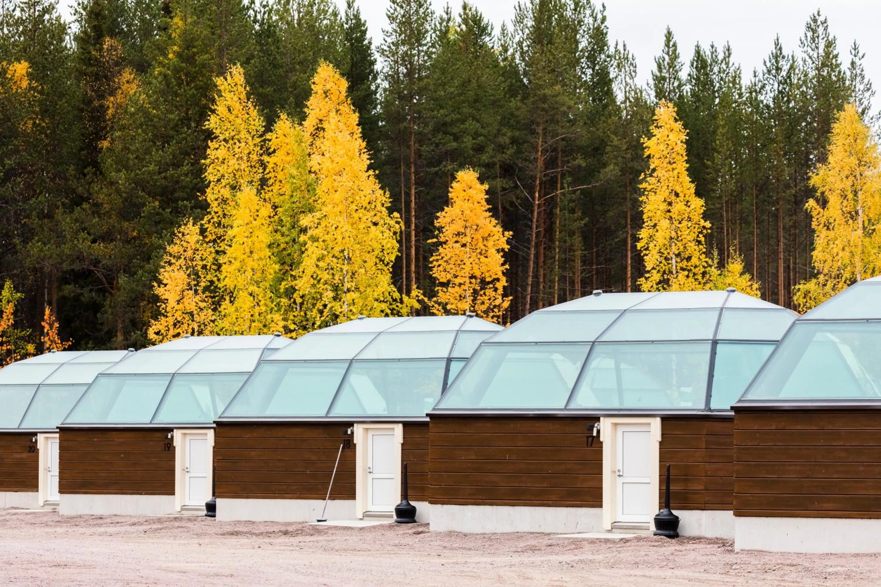 Property building in Arctic SnowHotel & Glass Igloos