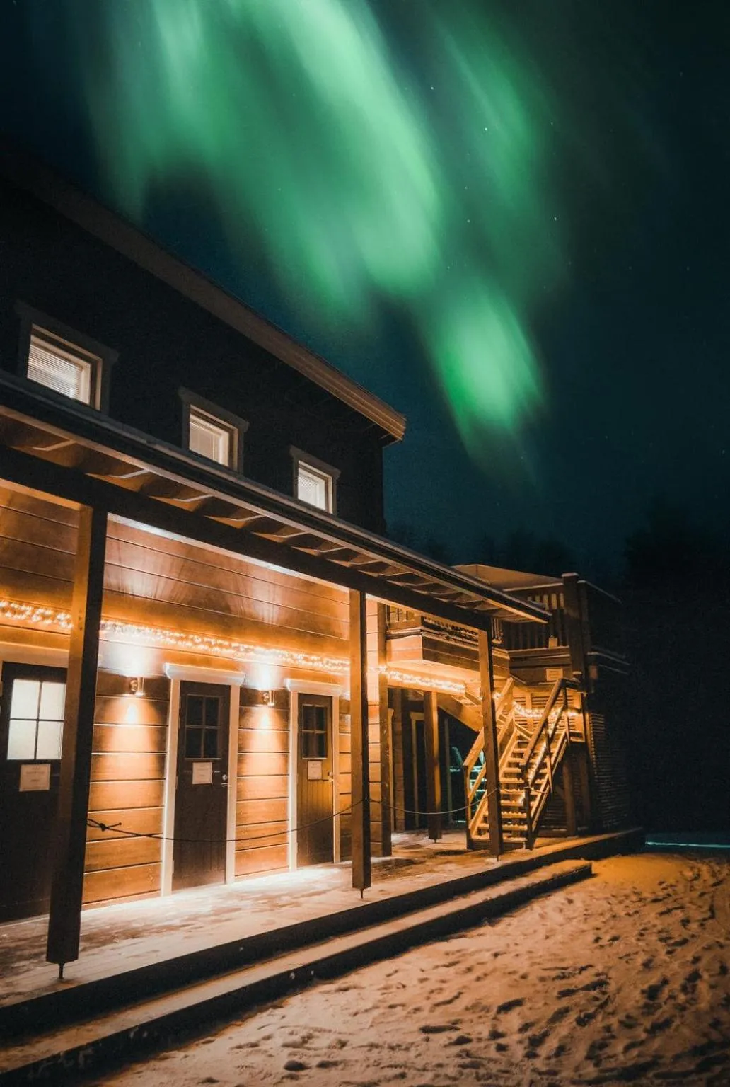Sauna in Arctic SnowHotel & Glass Igloos