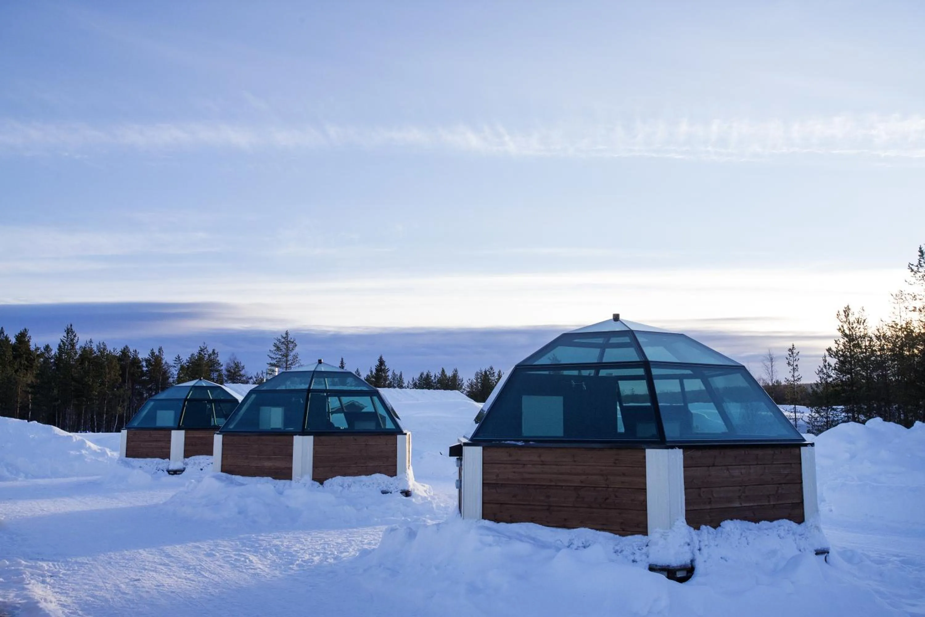 Facade/entrance in Arctic SnowHotel & Glass Igloos