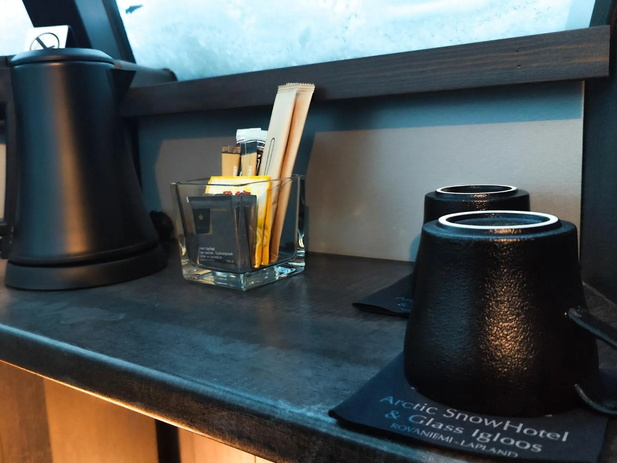 Coffee/tea facilities in Arctic SnowHotel & Glass Igloos