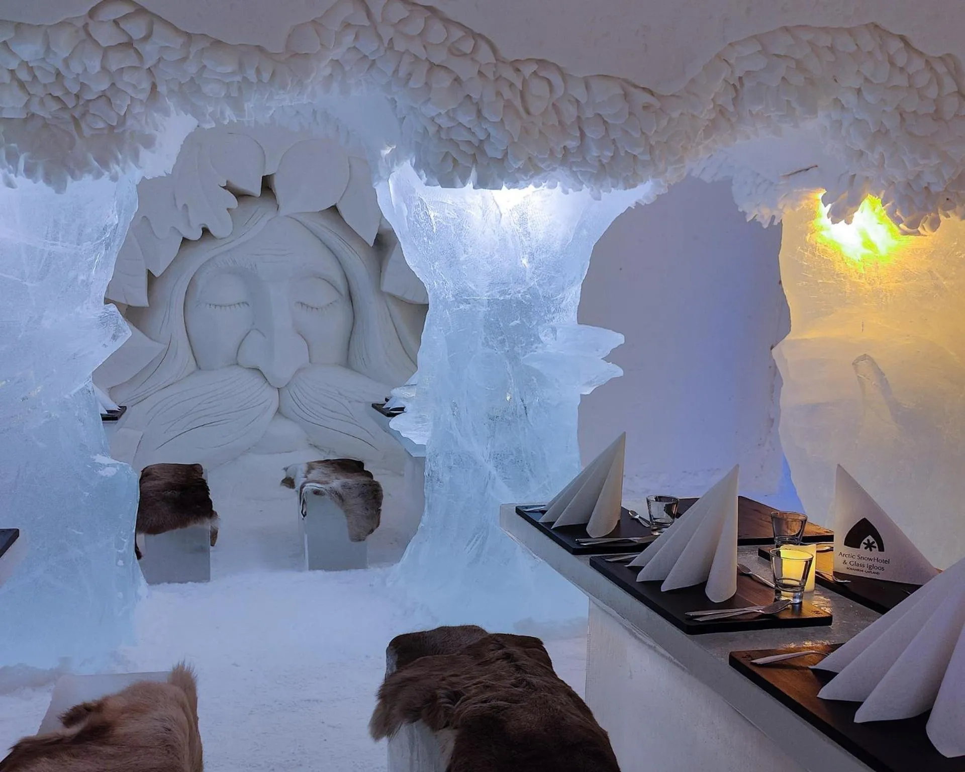 Restaurant/places to eat in Arctic SnowHotel & Glass Igloos