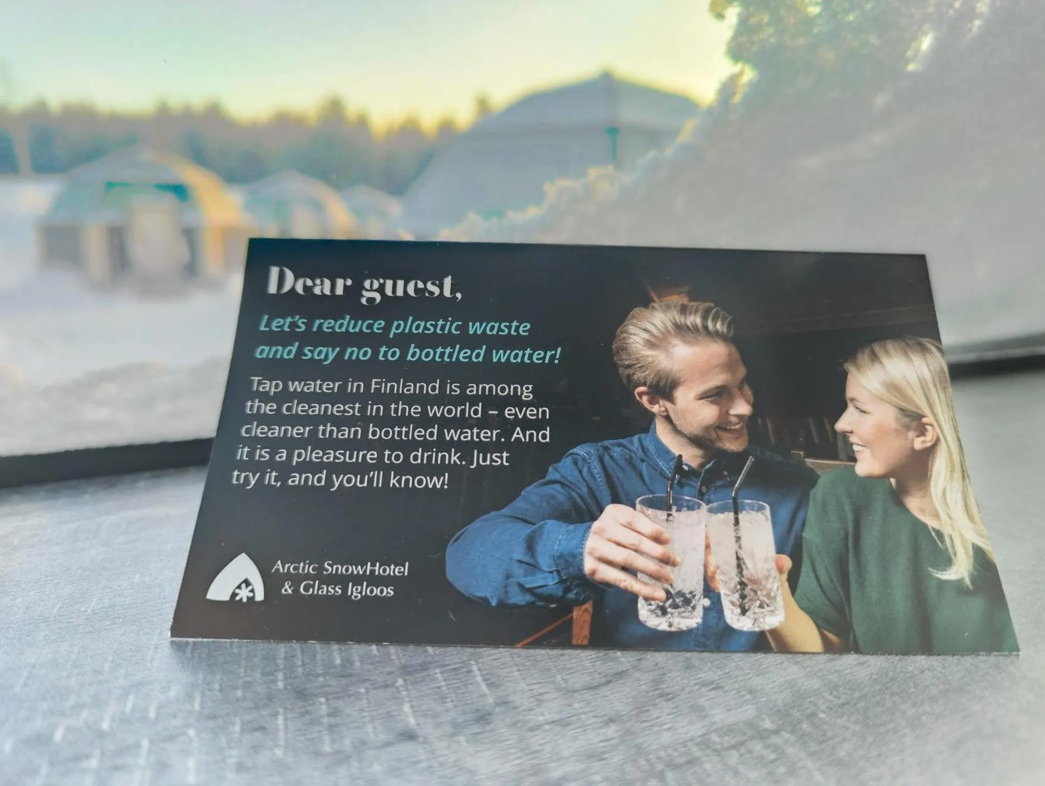 Decorative detail in Arctic SnowHotel & Glass Igloos